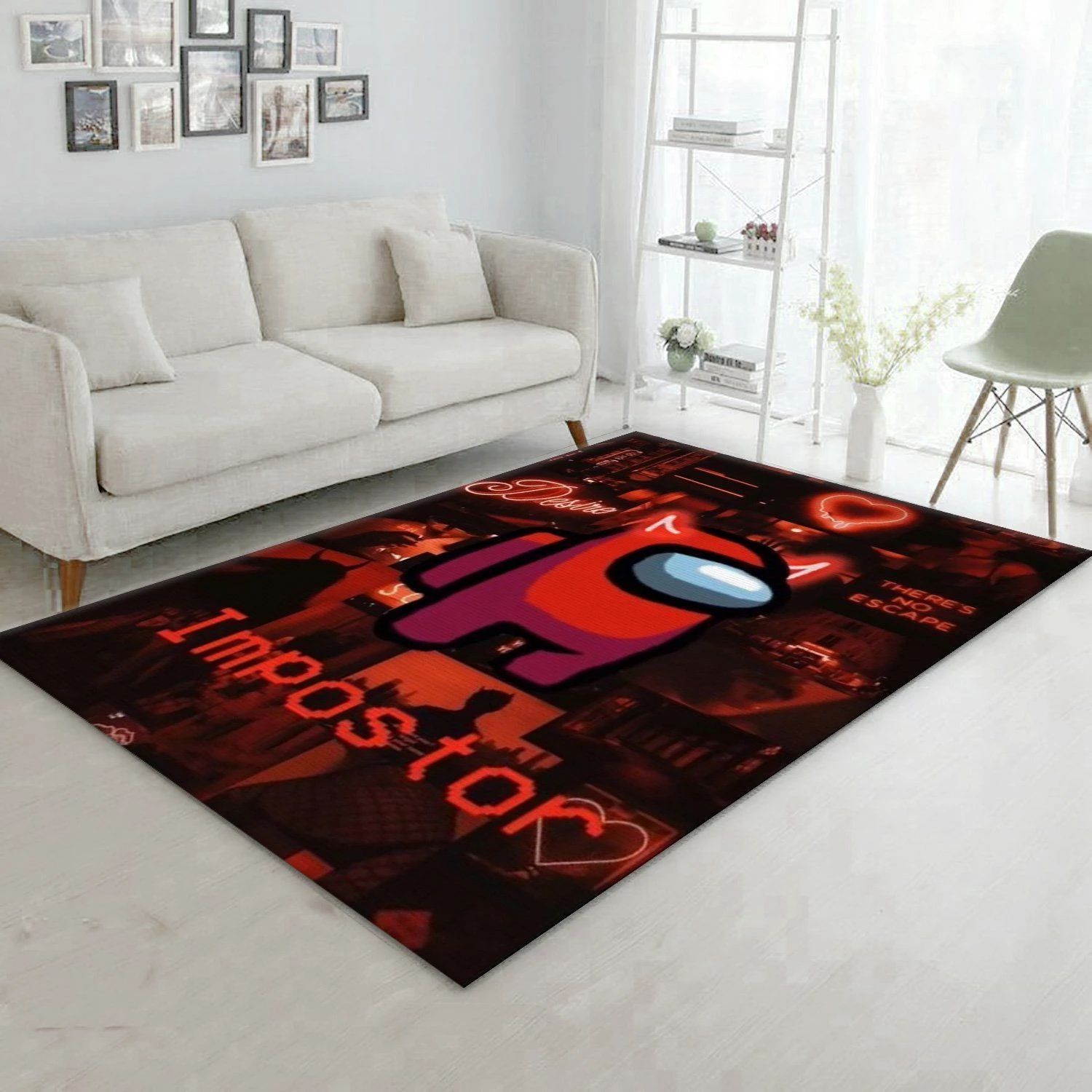 Among Us V1 Area Rug For Gift Bedroom Rug Home Decor Floor Decor - Indoor Outdoor Rugs