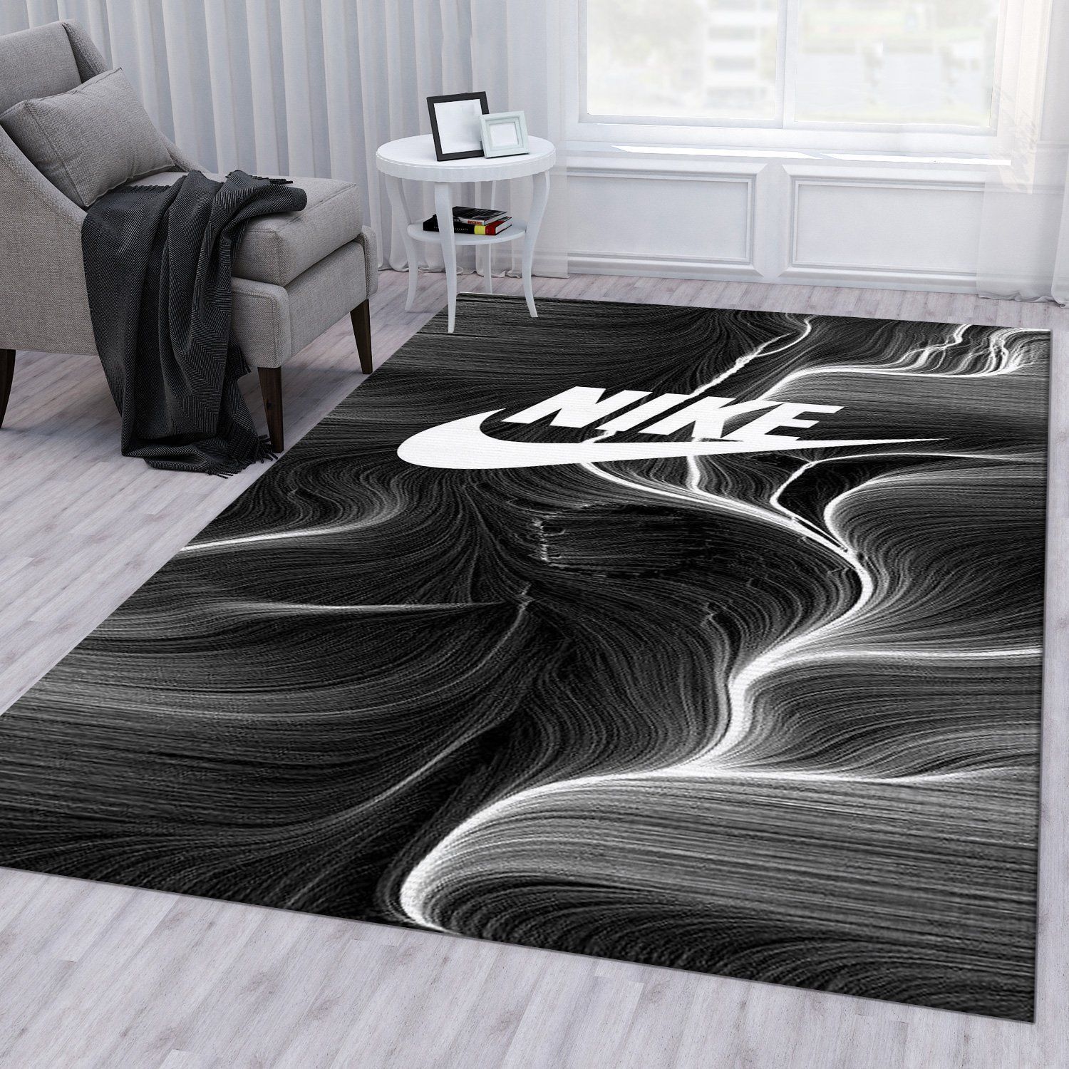 Nike Area Rug For Christmas Living Room Rug Home Decor Floor Decor - Indoor Outdoor Rugs