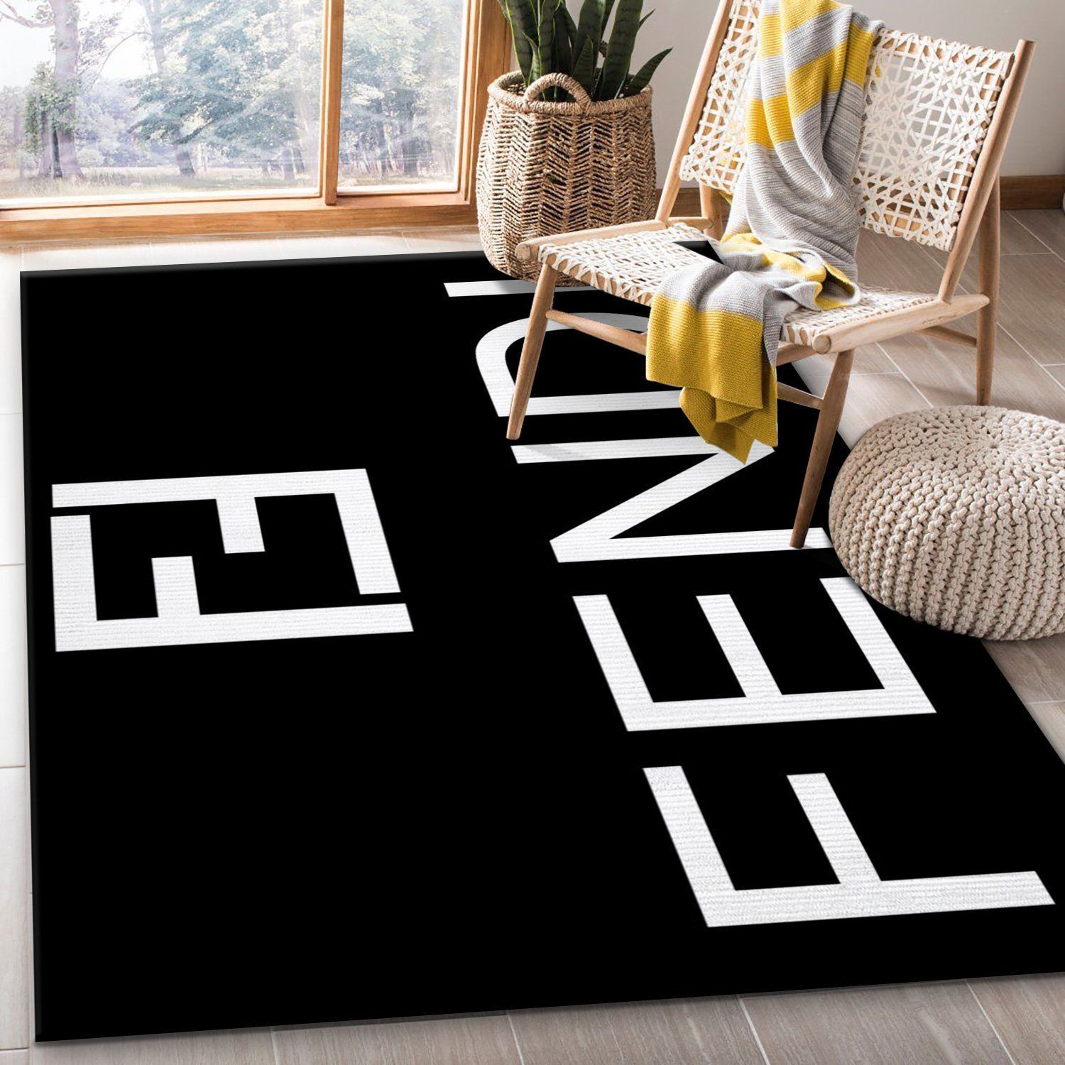 Fendi Area Rug For Christmas Living Room Rug US Gift Decor - Indoor Outdoor Rugs