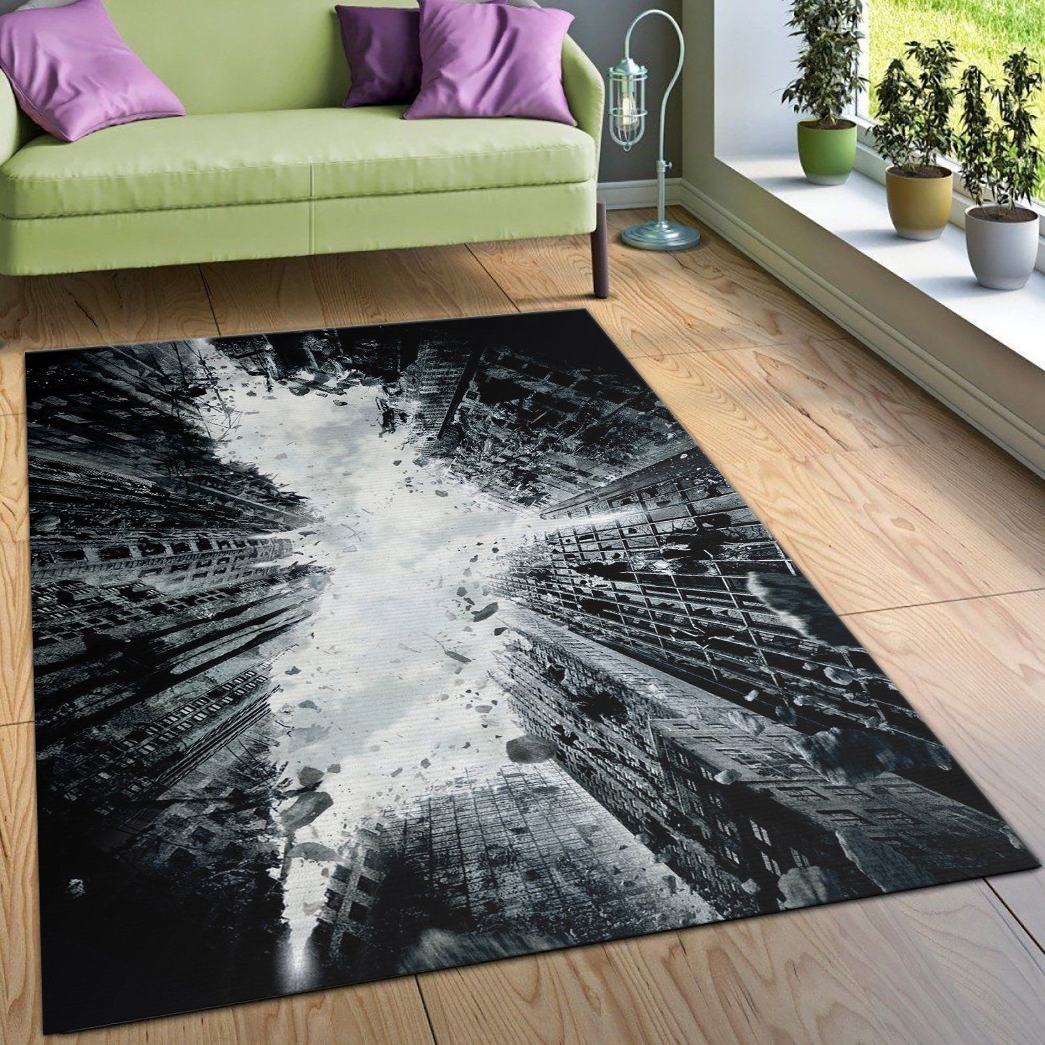 Batman Area Rugs DC Comics SuperHero Movies Living Room Carpet Christmas Gift Floor Decor The US Decor - Indoor Outdoor Rugs