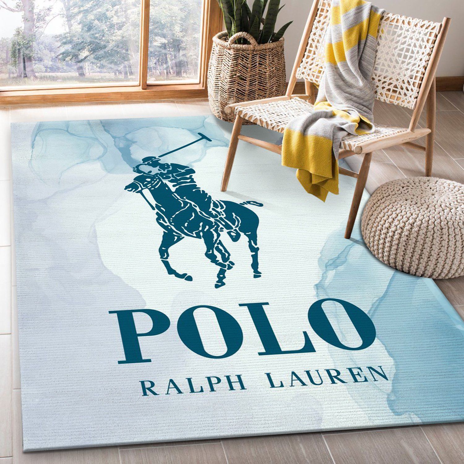 Polo Ralph Lauren Rug Bedroom Rug Christmas Gift US Decor - Indoor Outdoor Rugs