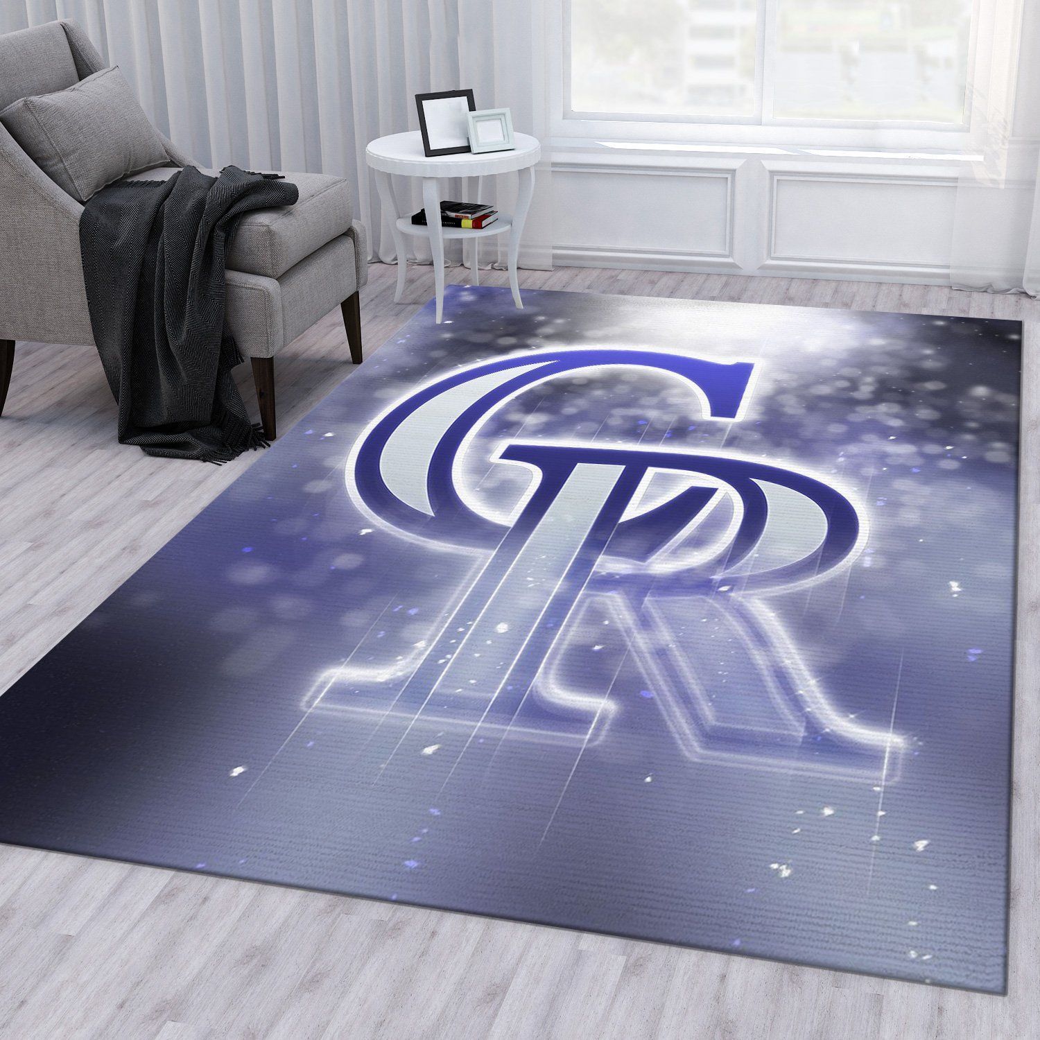 Colorado Rockies Nfl Area Rug For Christmas Living Room Rug Home Decor Floor Decor - Indoor Outdoor Rugs