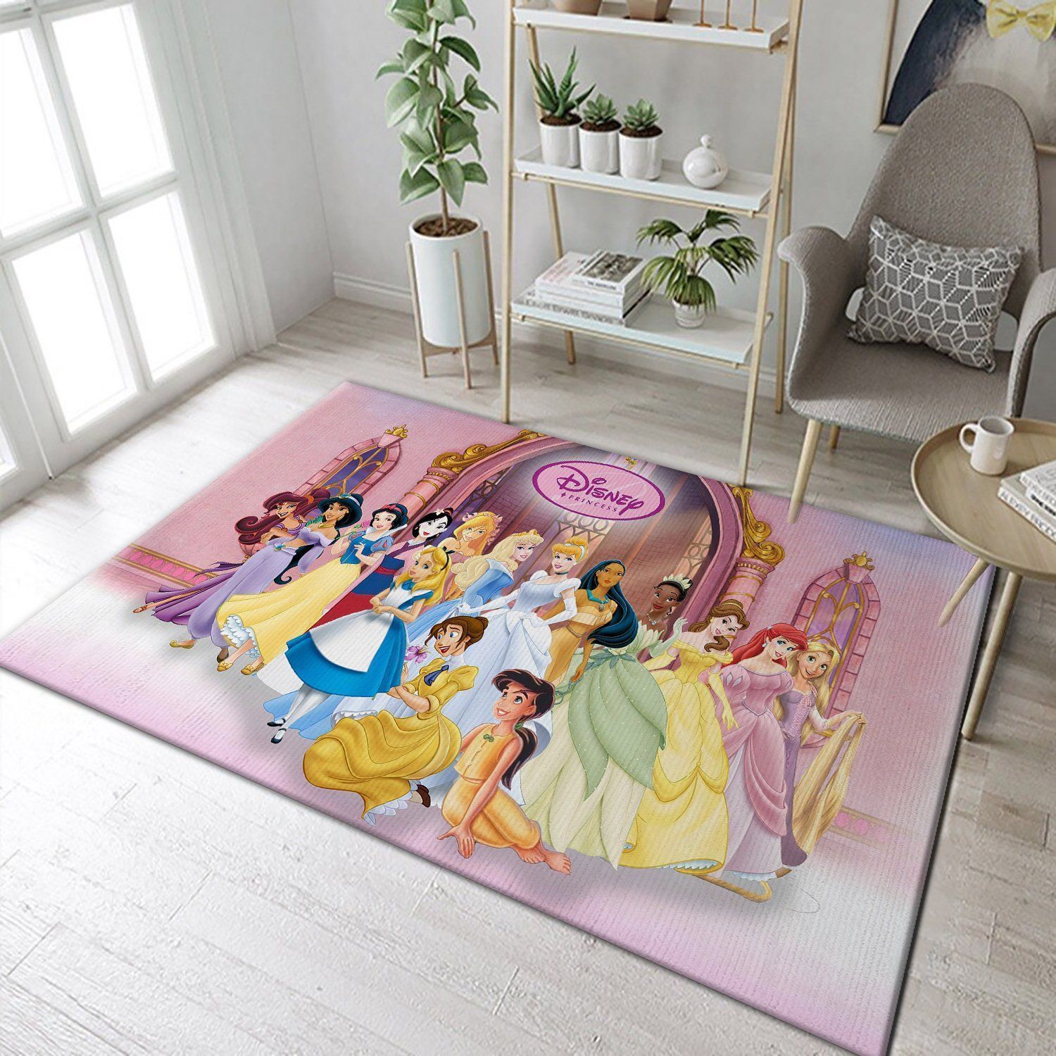 Disney Princess Family Area Rugs Living Room Carpet FN061133 Christmas Gift Floor Decor The US Decor - Indoor Outdoor Rugs