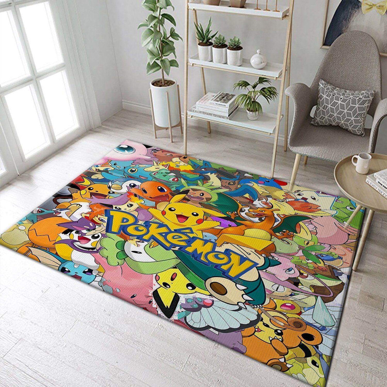 All Pokemon Area Rugs Living Room Carpet FN271125 Christmas Gift Floor Decor The US Decor - Indoor Outdoor Rugs