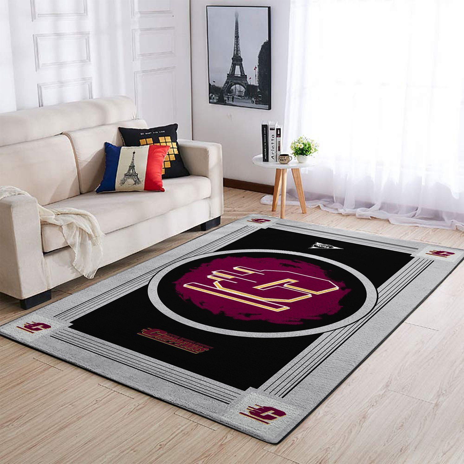 Central Michigan Chippewas Ncaa Team Logo Nice Gift Home Decor Rectangle Area Rug - Indoor Outdoor Rugs