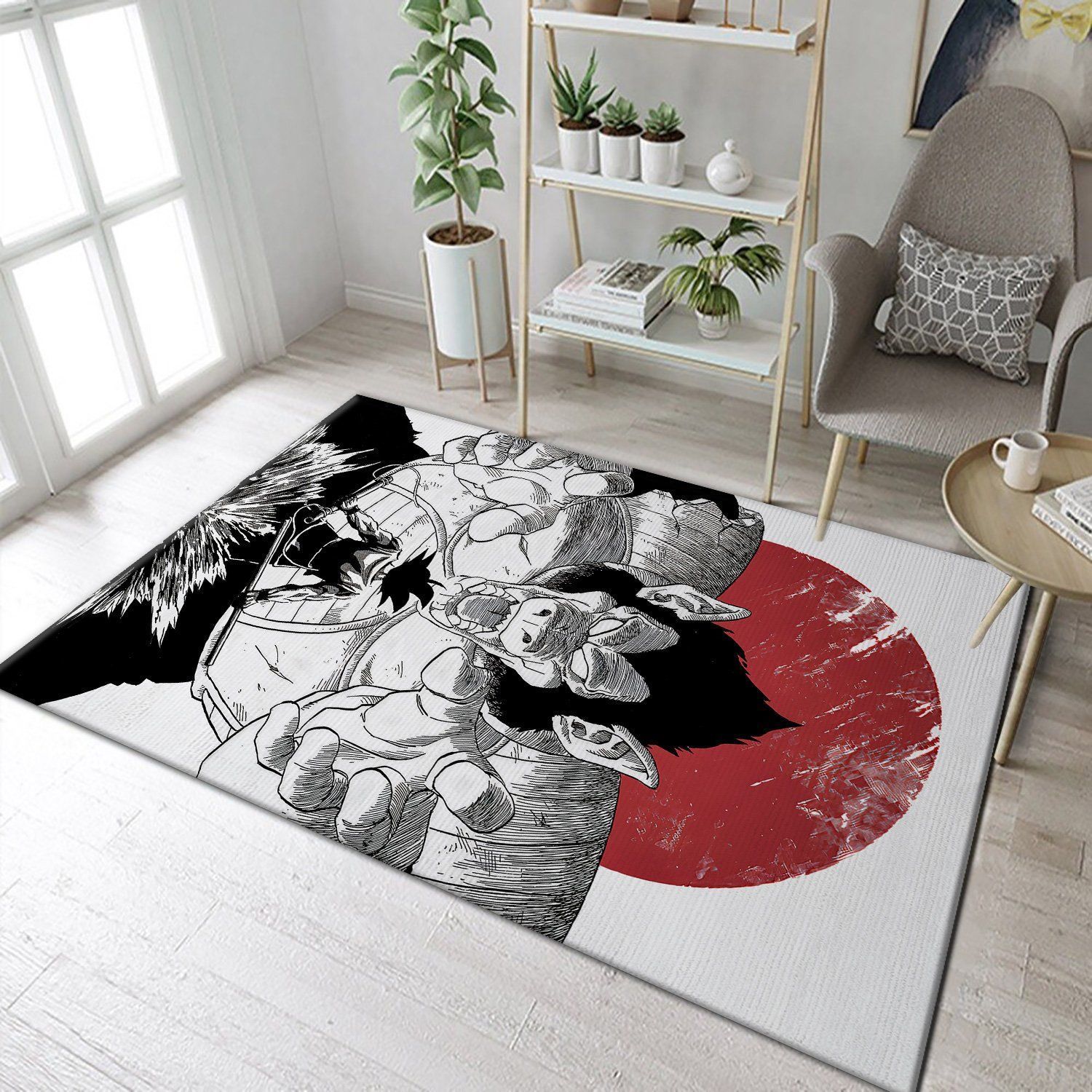 Dragon Ball Z Vegeta Vs Goku Area Rug Rugs For Living Room Rug Home Decor - Indoor Outdoor Rugs