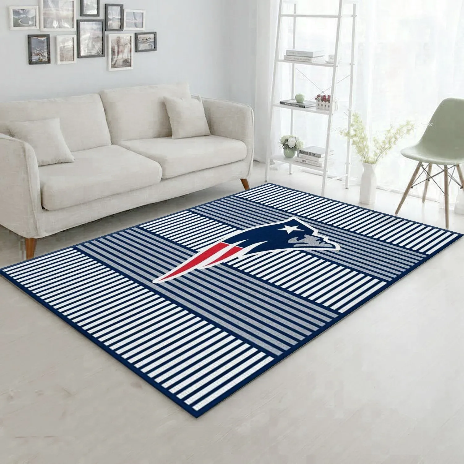 New England Patriots Imperial Champion Rug NFL Area Rug, Living room and bedroom Rug, Home Decor Floor Decor - Indoor Outdoor Rugs