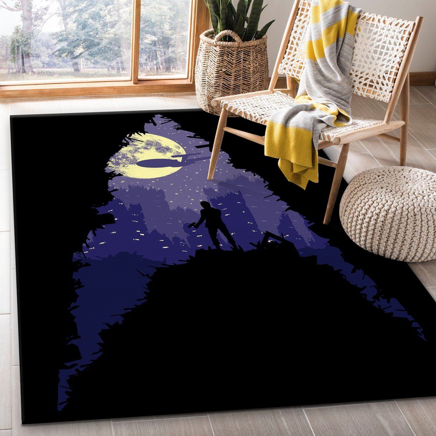 Galactic Voyage Area Rug Carpet, Living Room Rug, US Gift Decor - Indoor Outdoor Rugs