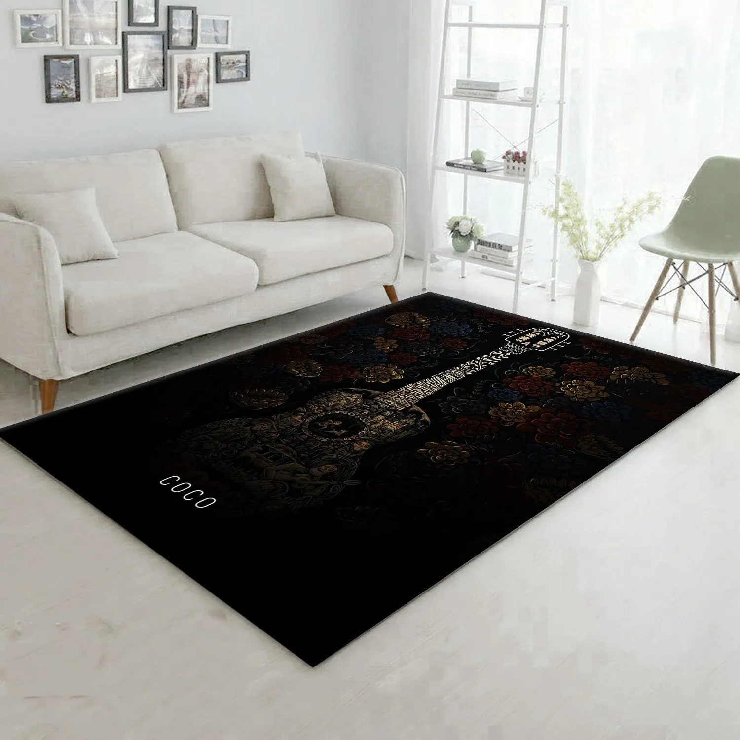 Coco Area Rug Art Painting Movie Rugs Home US Decor - Indoor Outdoor Rugs