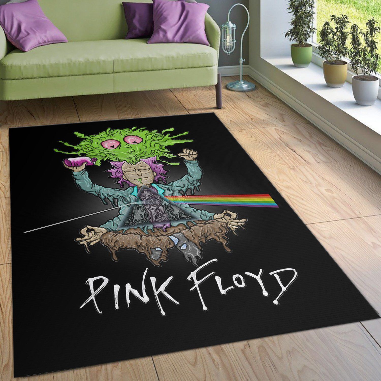 Pink Floyd Rug Living Room Rug US Gift Decor - Indoor Outdoor Rugs