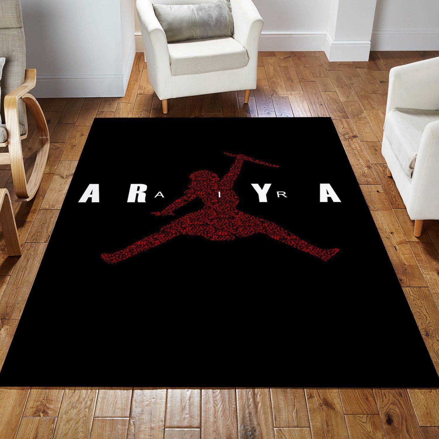 Air Arya Doodle Jordan Area Rug For Christmas Bedroom Rug Home Decor Floor Decor - Indoor Outdoor Rugs