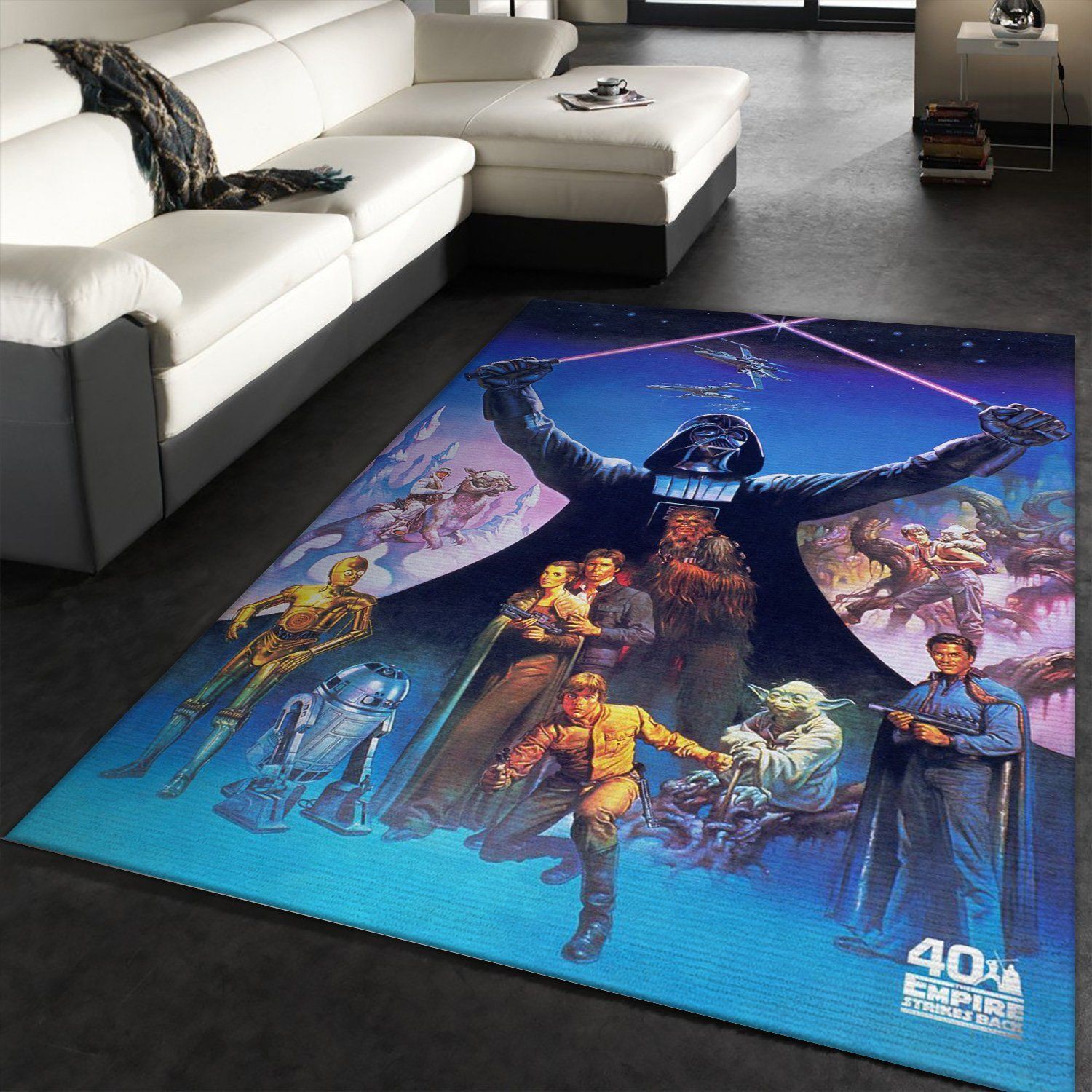 Family Star War Area Rug Carpet, Bedroom Rug, Family Gift US Decor - Indoor Outdoor Rugs