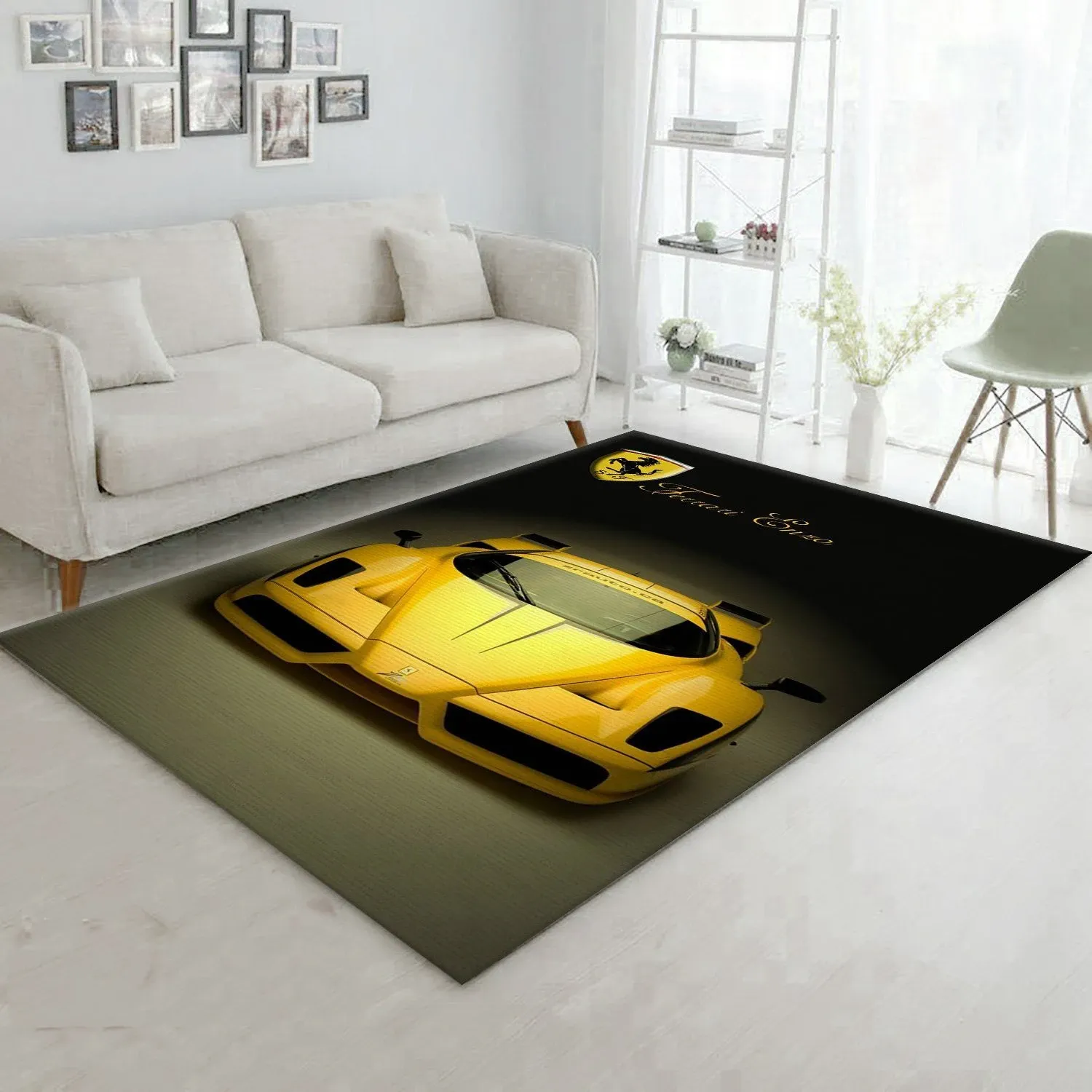 Ferrari Enzo Area Rug For Christmas Living Room Home Decor Floor Decor - Indoor Outdoor Rugs