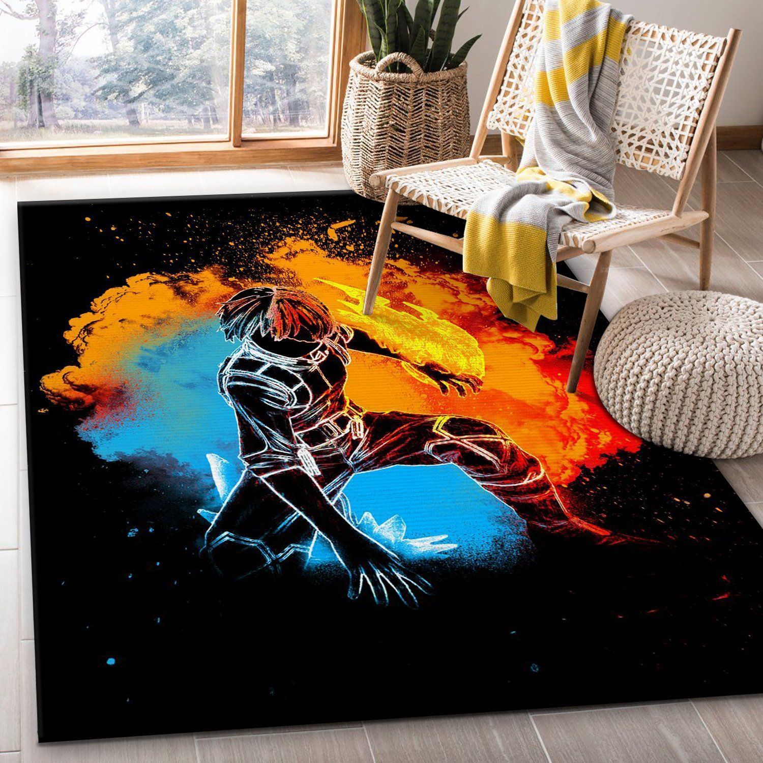 Soul Of The Ice And Fire Area Rug For Christmas, Bedroom, Home US Decor - Indoor Outdoor Rugs