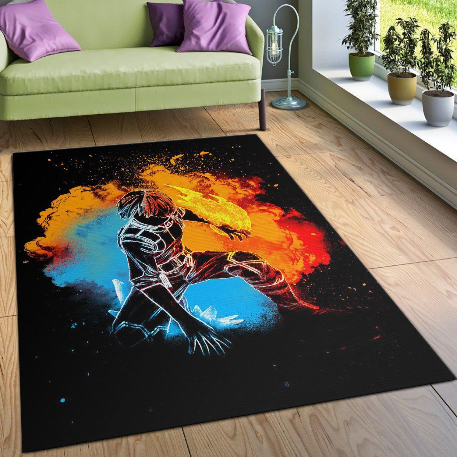 Soul Of The Ice And Fire Area Rug For Christmas, Bedroom, Home US Decor - Indoor Outdoor Rugs