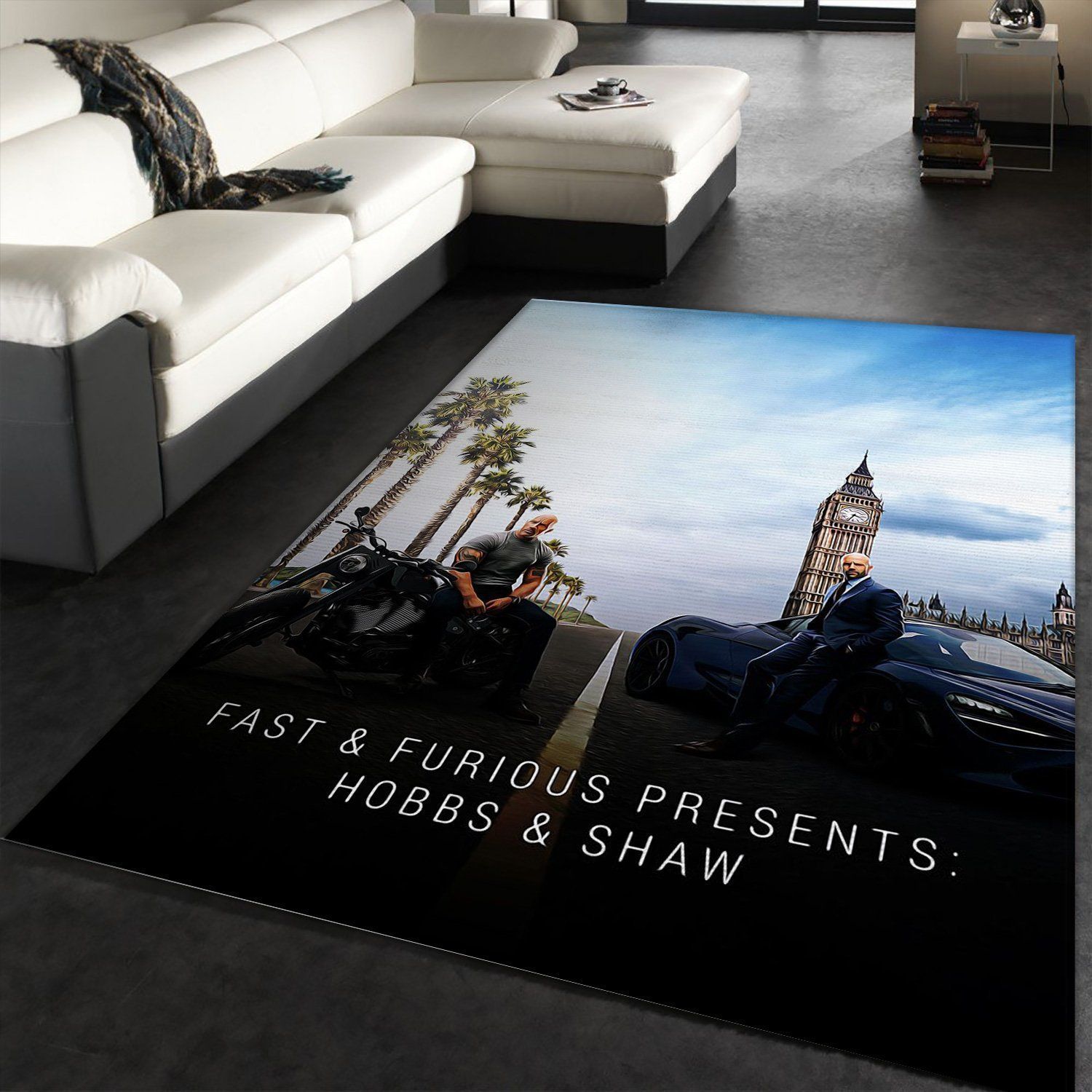 Fast Furious Presents Area Rug Movie Rug US Gift Decor - Indoor Outdoor Rugs