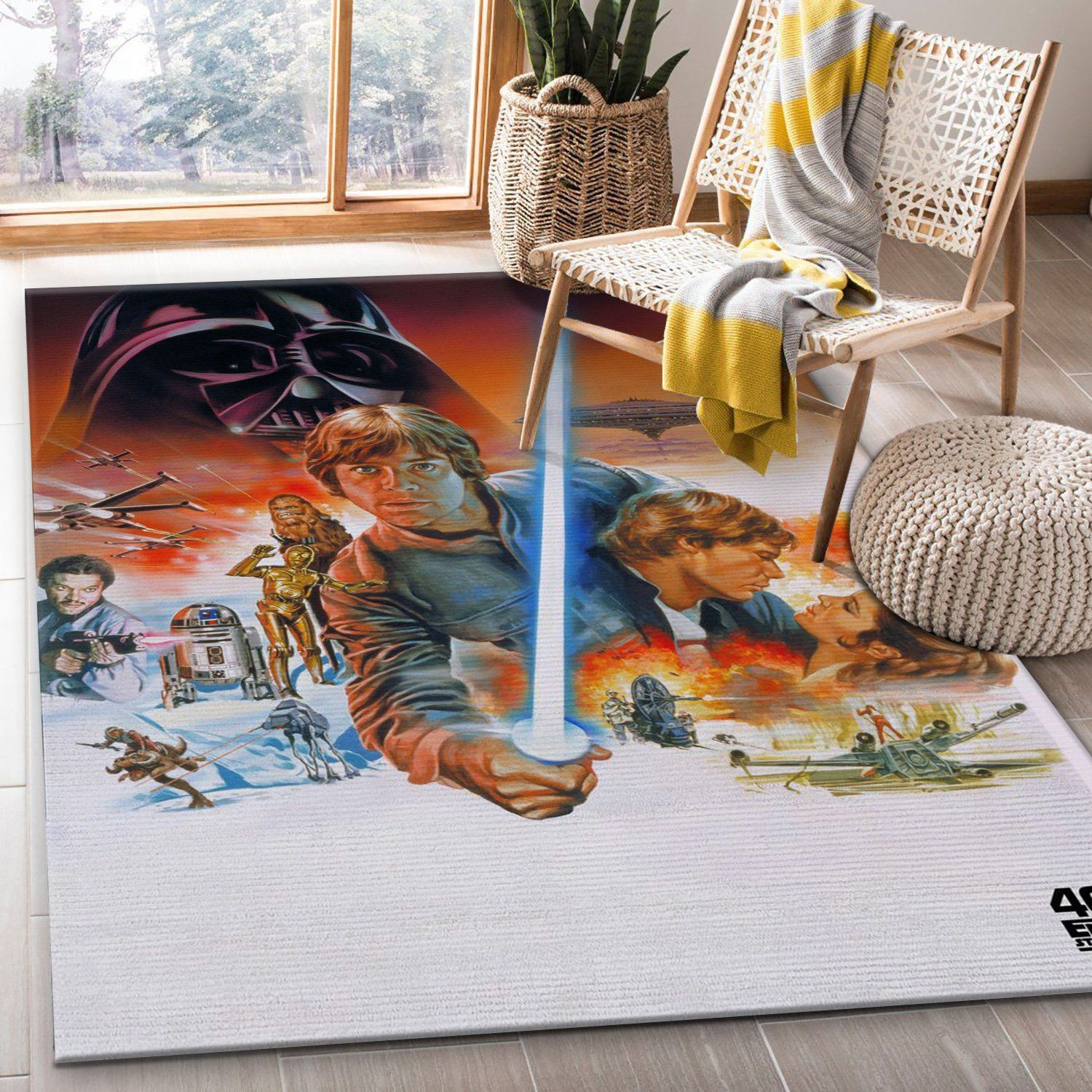 Saga Star War Area Rug Carpet, Bedroom Rug, Home Decor Floor Decor - Indoor Outdoor Rugs