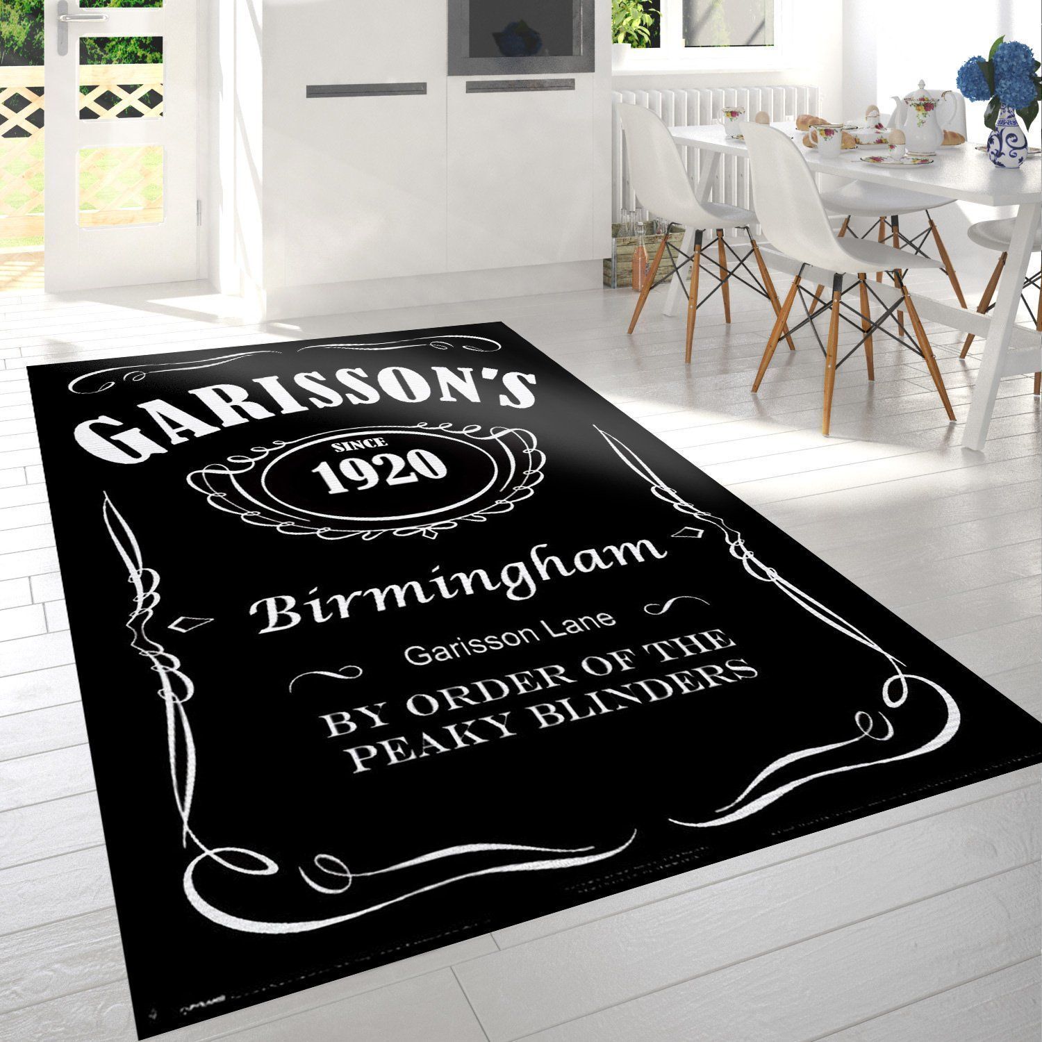 Garissons Jack Daniels Area Rug Living Room Rug Home Decor Floor Decor - Indoor Outdoor Rugs