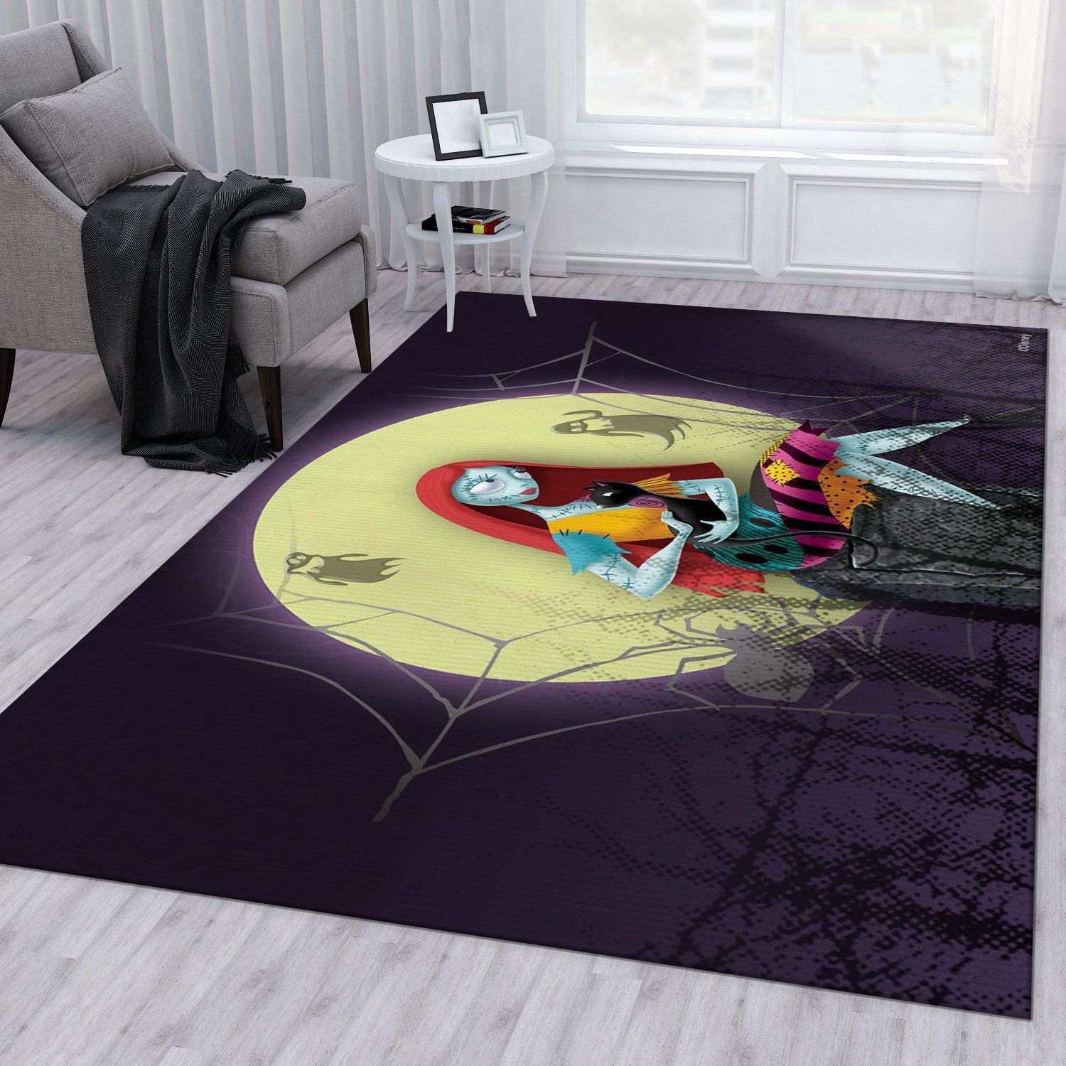 Nightmare Before Christmas Ver5 Movie Area Rug Living Room Rug Christmas Gift US Decor - Indoor Outdoor Rugs