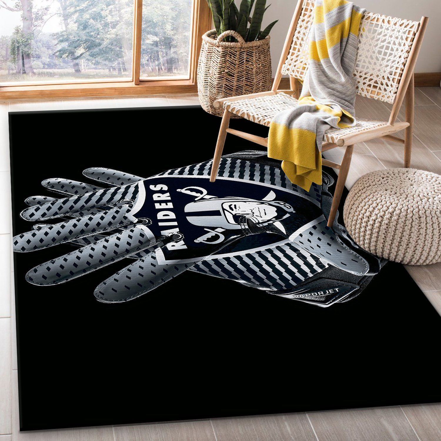 Hd Backgrounds Oakland Raiders Rug Area Rug Floor Decor - Indoor Outdoor Rugs