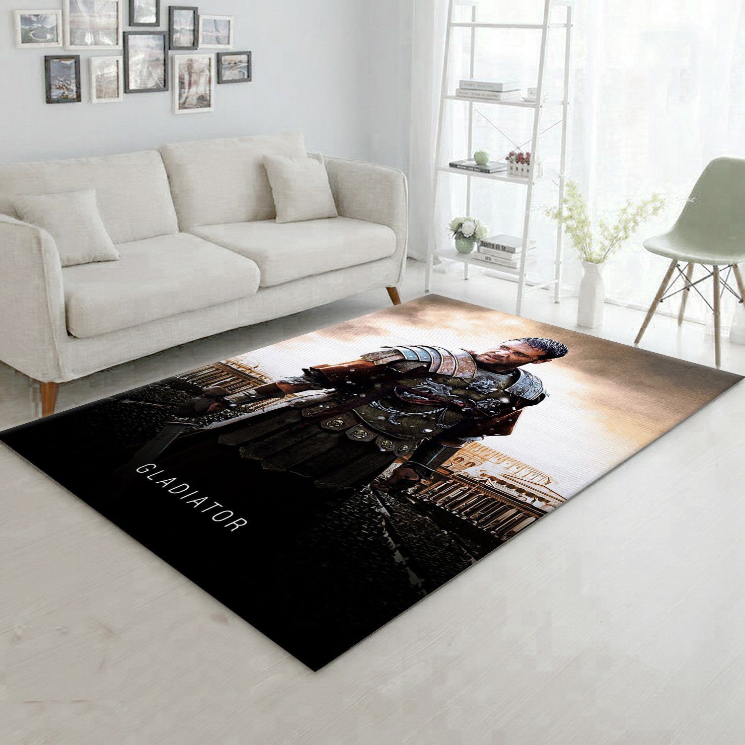 Gladiator Area Rug Movie Rug Home Decor Floor Decor - Indoor Outdoor Rugs