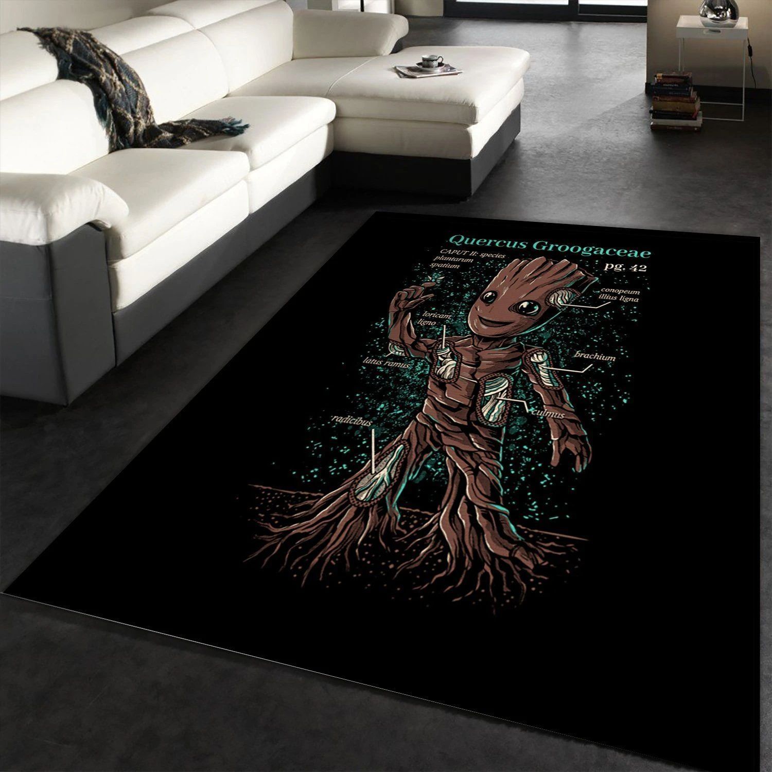 The Science Of Groot Movie Area Rug, Kitchen Rug, Family Gift US Decor - Indoor Outdoor Rugs