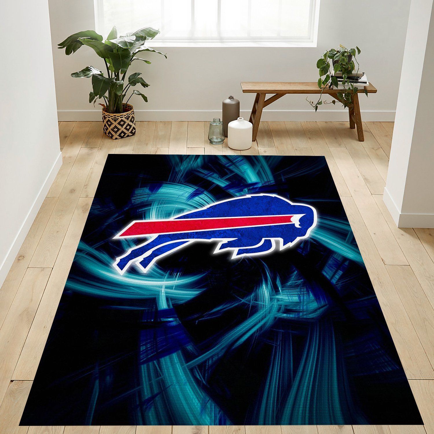 Buffalo Bills Nfl Area Rug Bedroom Rug Home US Decor - Indoor Outdoor Rugs