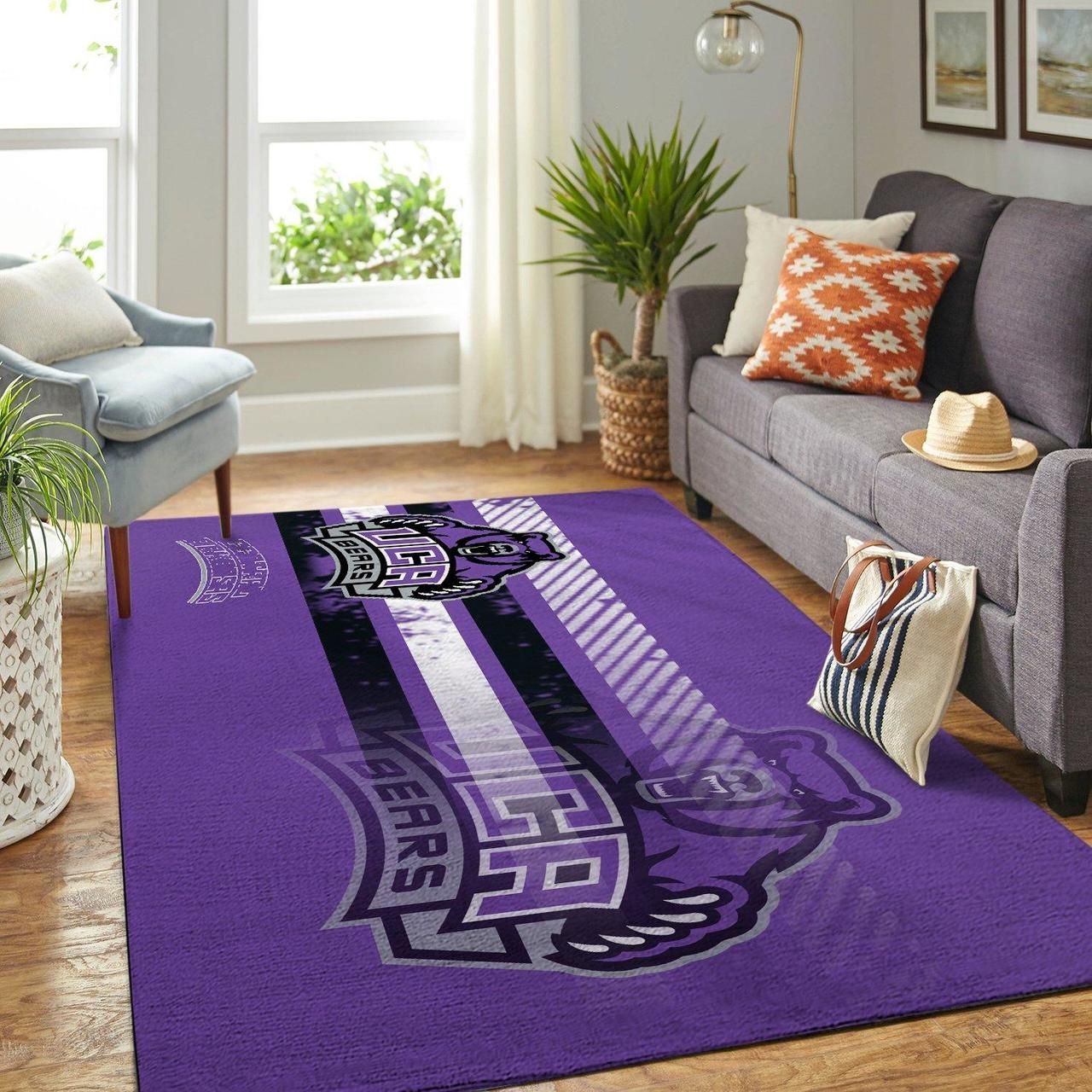 Central Arkansas Bears Rug Room Carpet Sport Custom Area Ncaa Floor Mat Home Decor - Indoor Outdoor Rugs