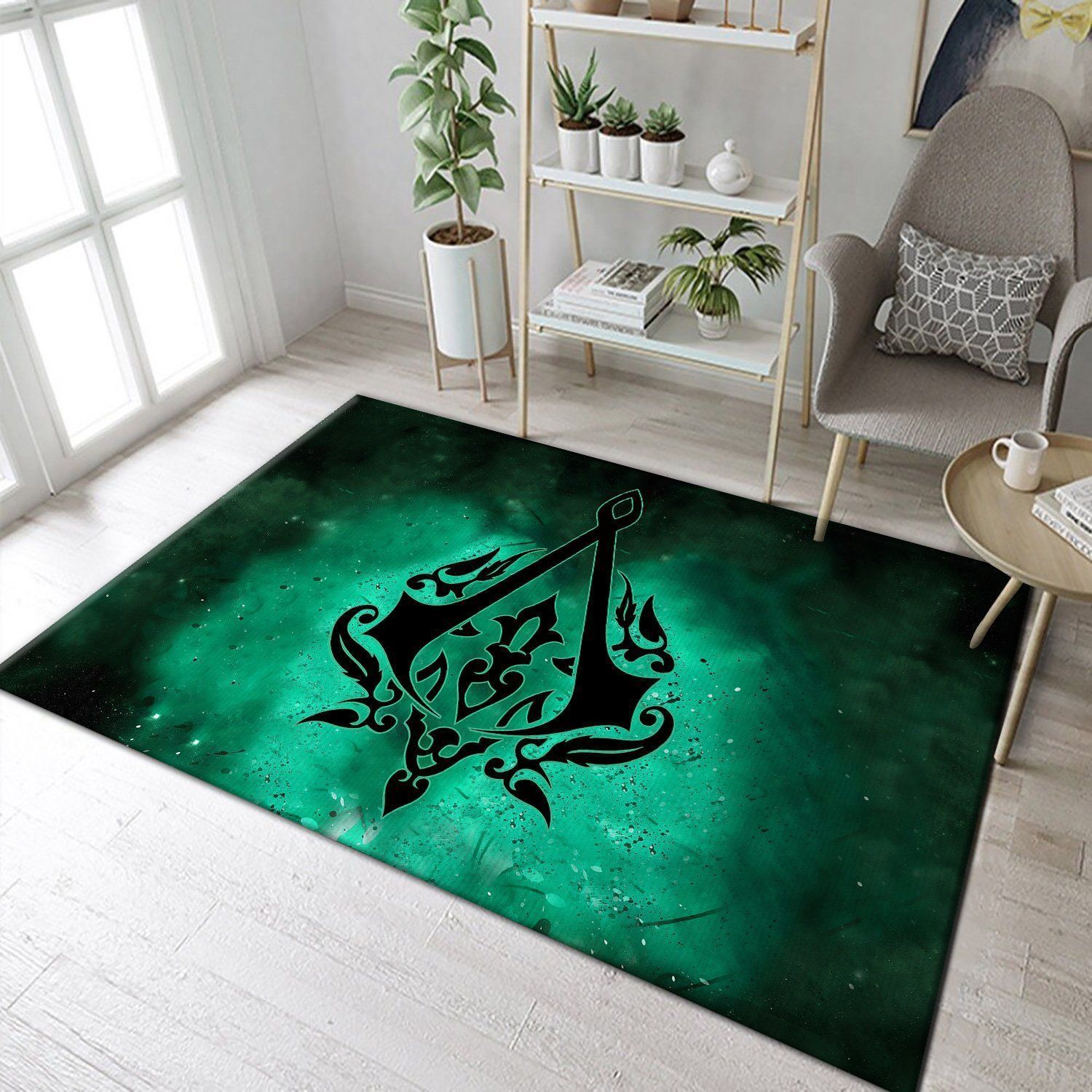 Assassin s Creed Logo Gaming Area Rugs Living Room Carpet Local Brands Floor Decor The US Decor - Indoor Outdoor Rugs