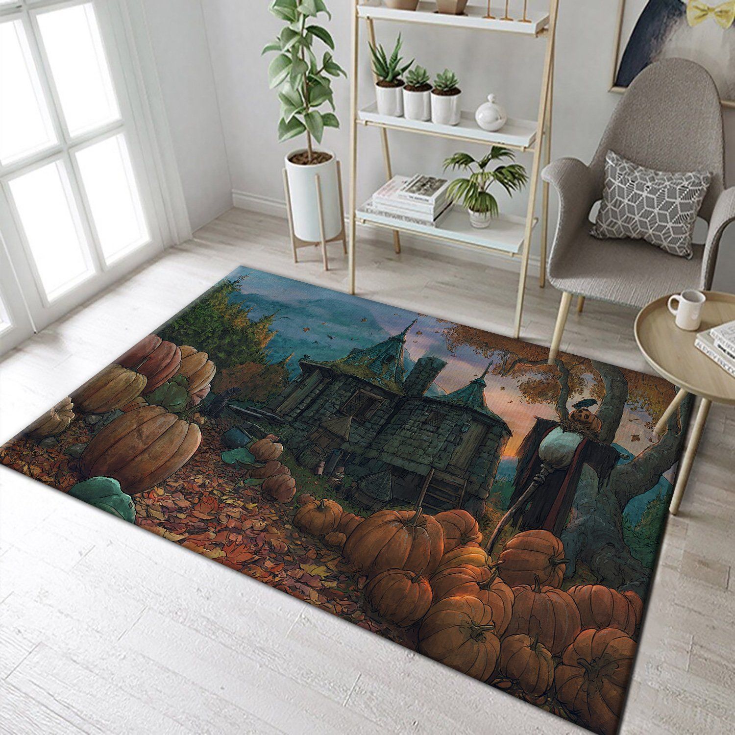 Hagrids Hut Harry Potter Rug Area Rug Floor Decor - Indoor Outdoor Rugs