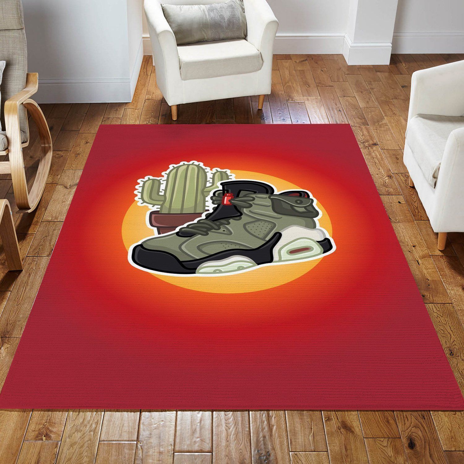 Travis Scott Aj Rug Bedroom Rug Christmas Gift US Decor - Indoor Outdoor Rugs