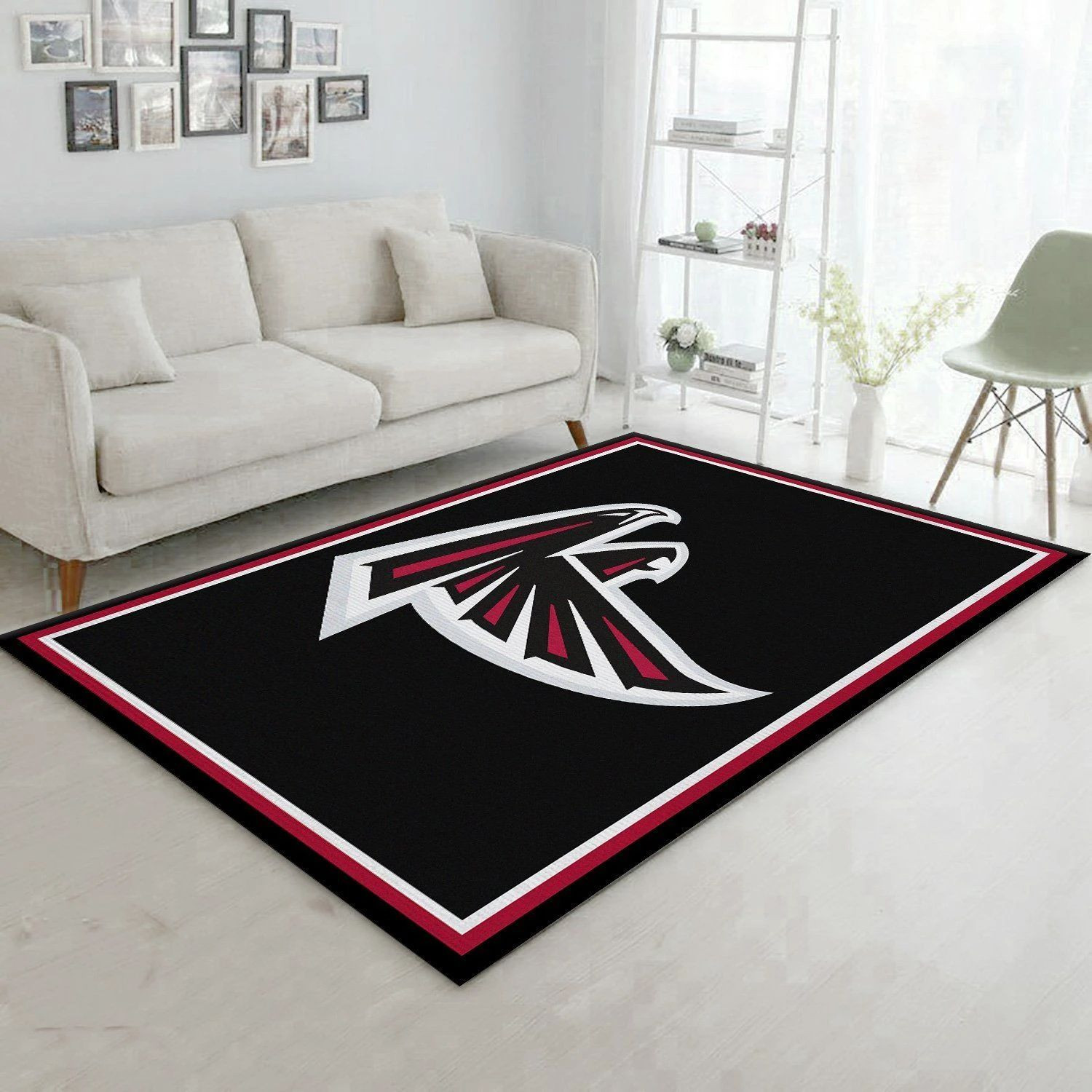 Atlanta Falcons rug Football rug Floor Decor The US Decor - Indoor Outdoor Rugs