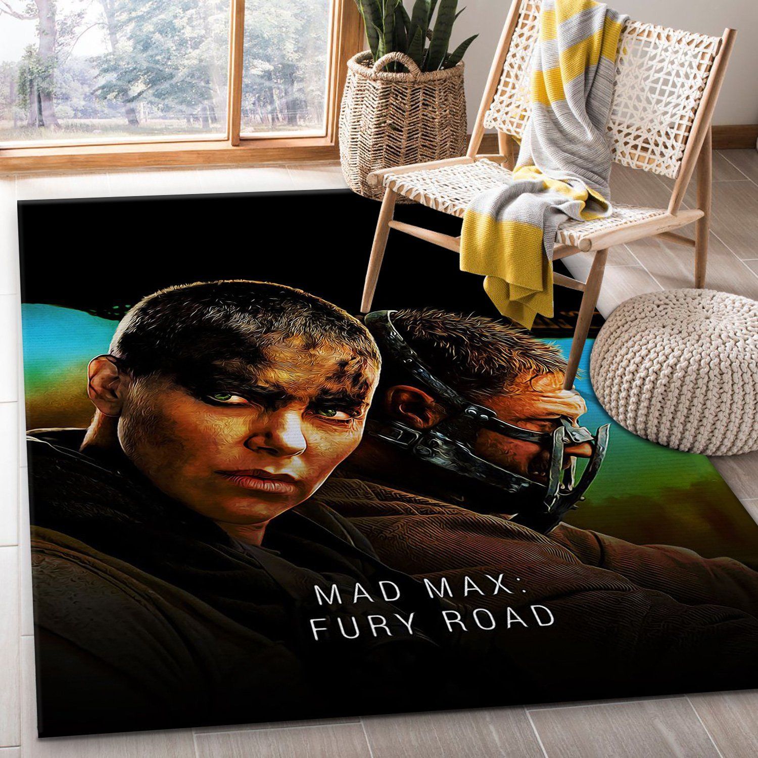 Mad Max Fury Road 2015 Area Rug Movie Rug Home Decor Floor Decor - Indoor Outdoor Rugs