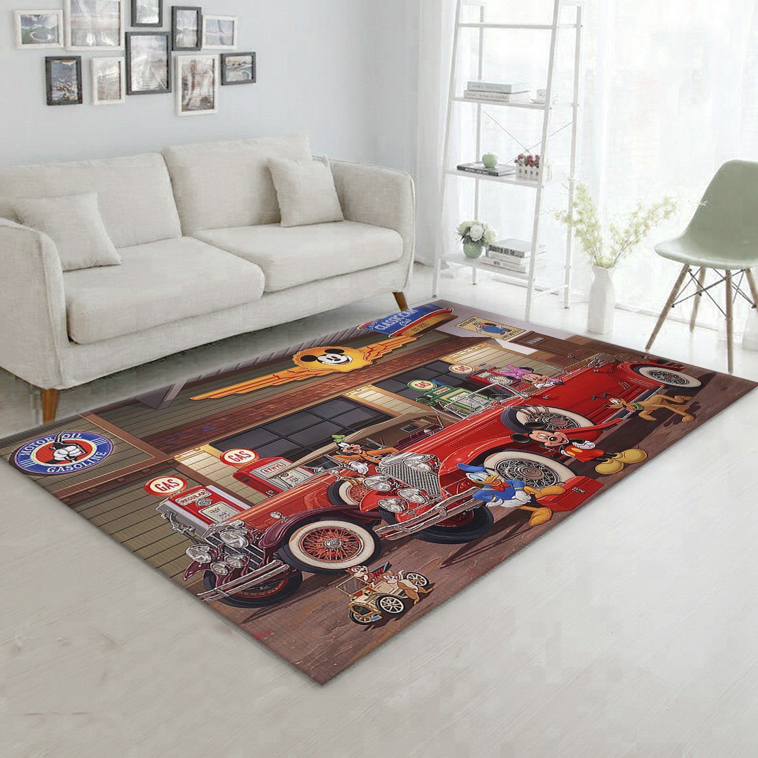 Mickey Area Rug For Christmas Living Room Rug Home Decor Floor Decor - Indoor Outdoor Rugs