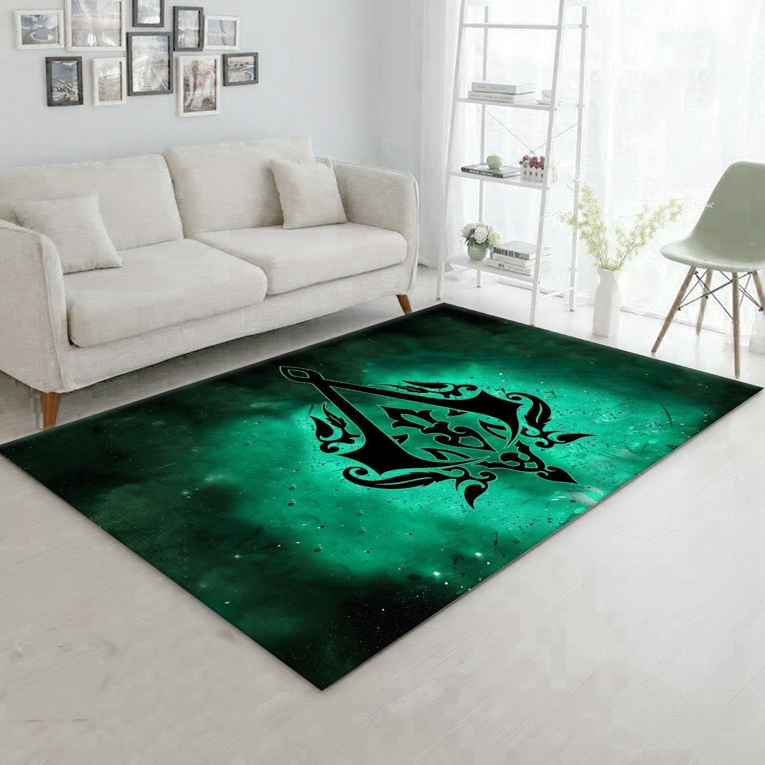 Assassin s Creed Logo Gaming Area Rugs Living Room Carpet Local Brands Floor Decor The US Decor - Indoor Outdoor Rugs