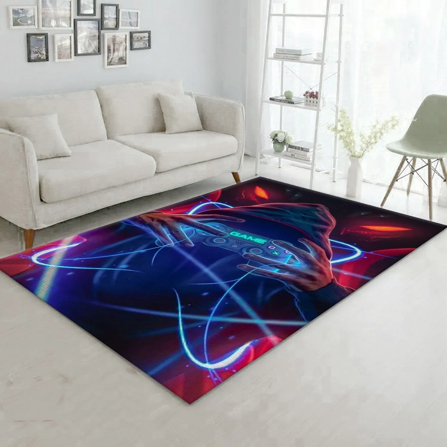 Playstation V2 Rug Living Room Rug Home US Decor - Indoor Outdoor Rugs