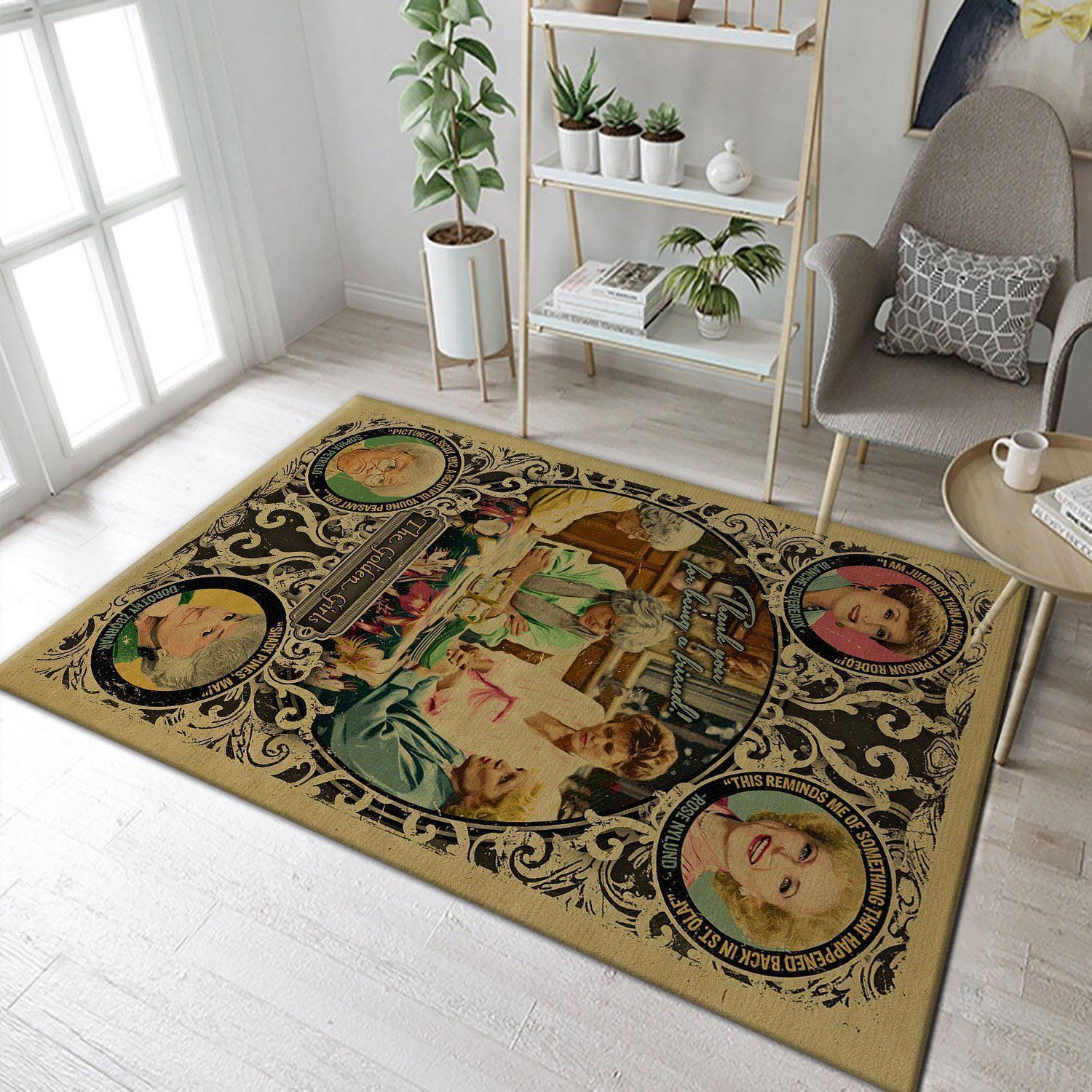 The Golden Girls Area Rug Floor Decor - Indoor Outdoor Rugs