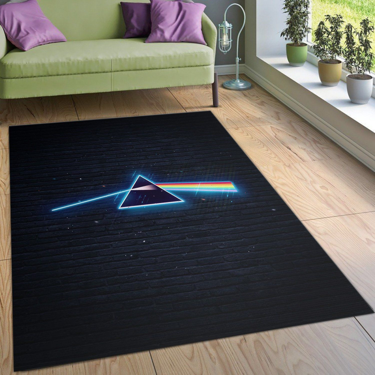 Pink Floyd Rug Bedroom Rug Home US Decor - Indoor Outdoor Rugs