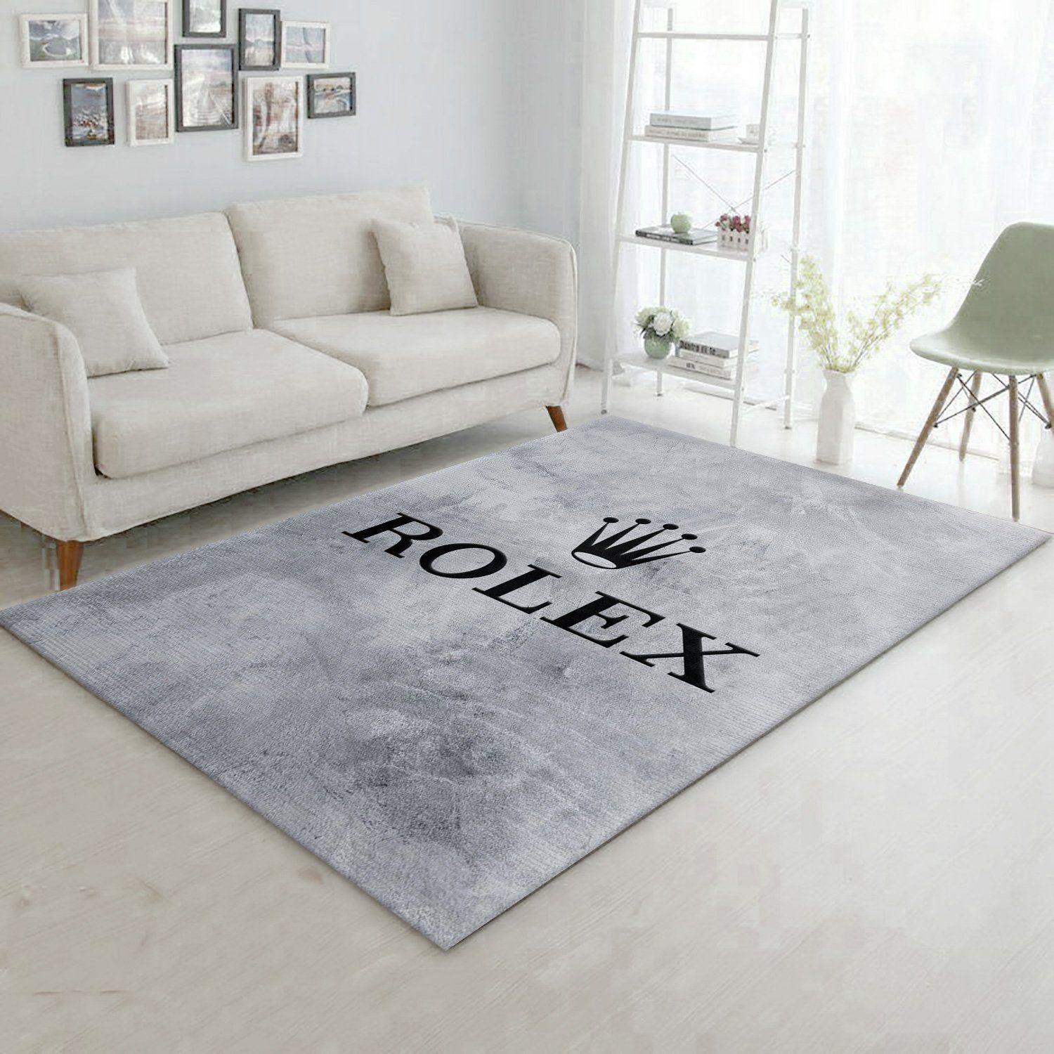 Rolex Rectangle Rug Bedroom Rug Home Decor Floor Decor - Indoor Outdoor Rugs