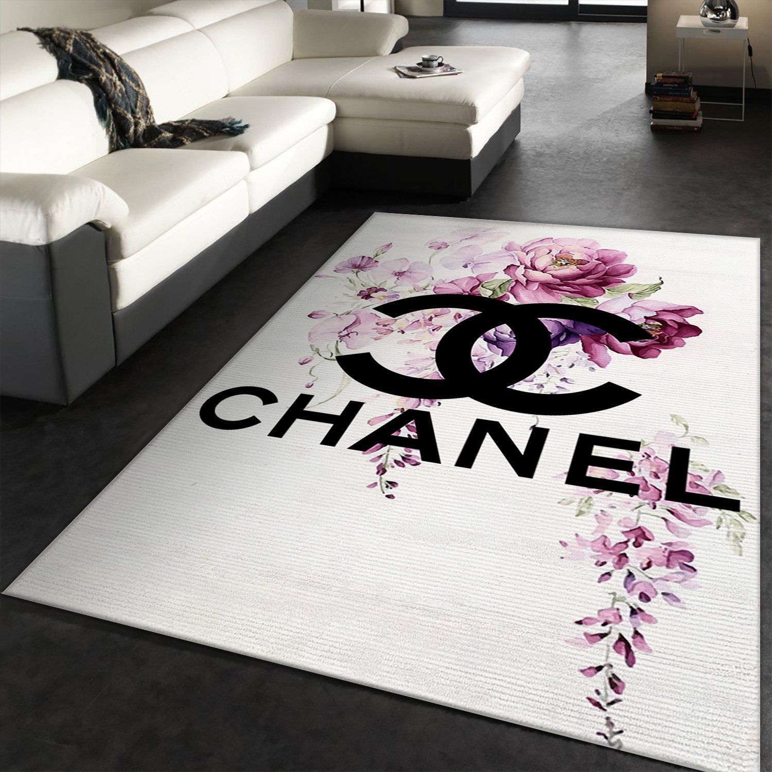 Chanel Living Room Area Carpet Living Room Rugs FN301005 The US Decor - Indoor Outdoor Rugs