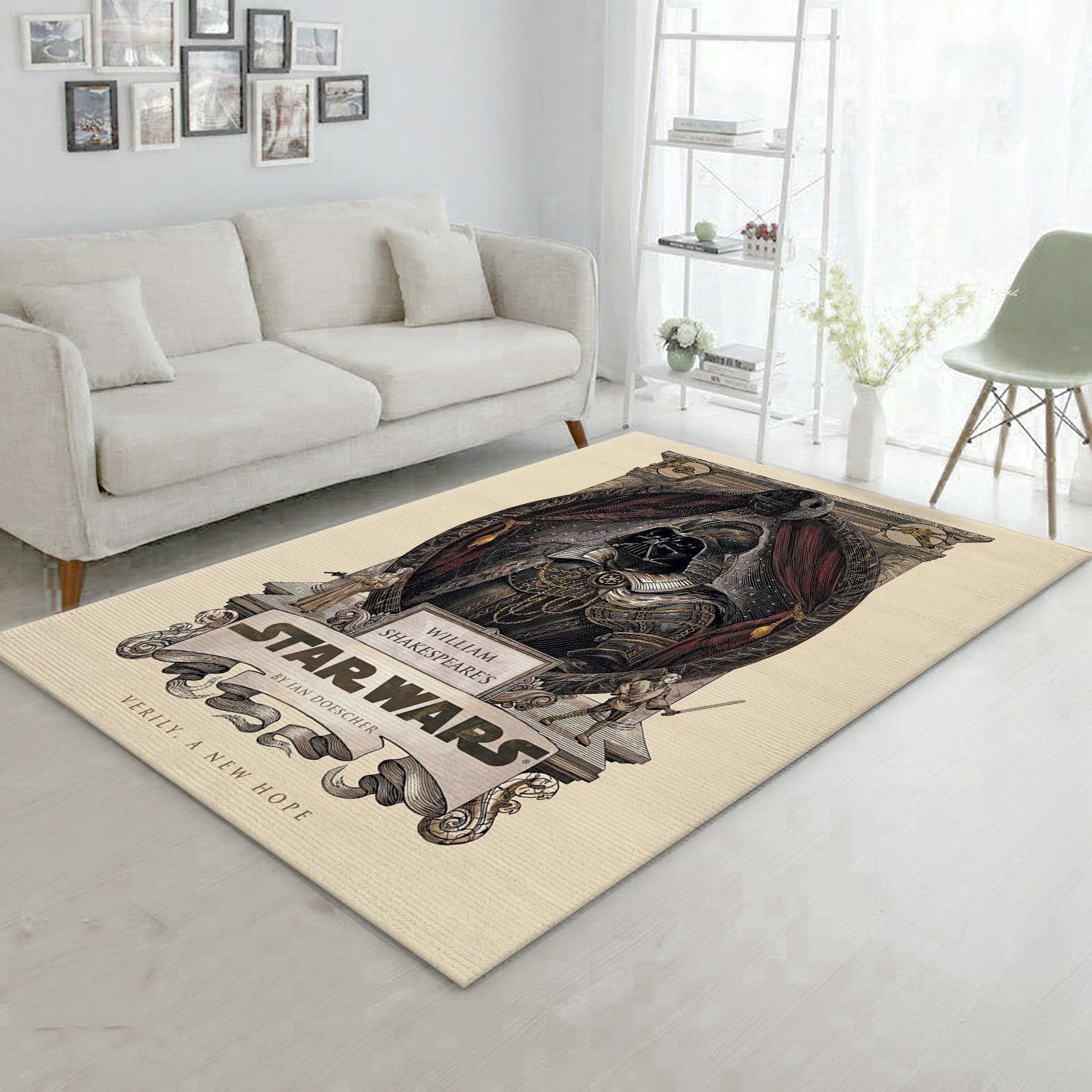 Star War Ver10 Movie Area Rug Living Room Rug Home Decor Floor Decor - Indoor Outdoor Rugs