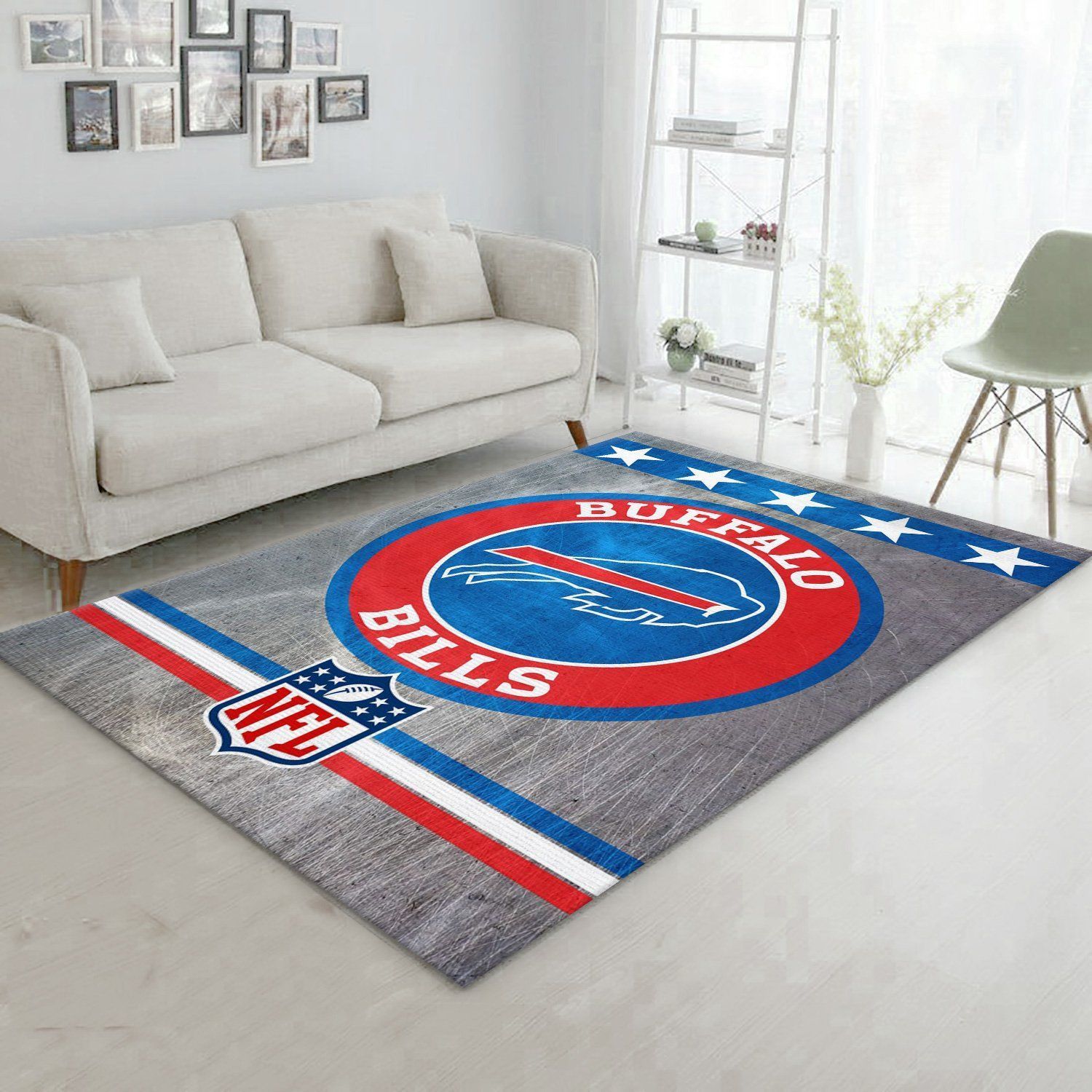 Buffalo Bills Nfl Area Rug Bedroom Rug Home US Decor - Indoor Outdoor Rugs