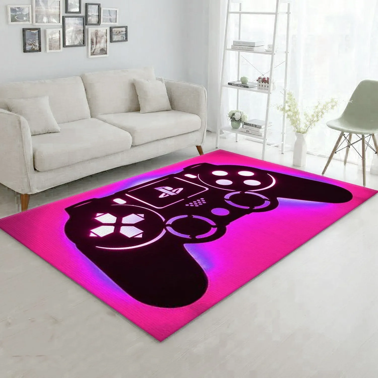 Playstation V43 Area Rug Living Room Rug Home US Decor - Indoor Outdoor Rugs