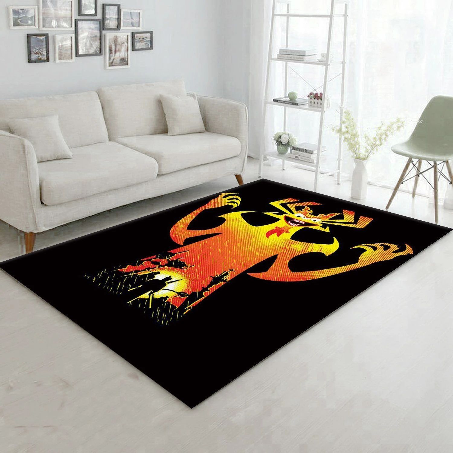 Inspired By The Cartoon Tv Show Samurai Jack I Hope Area Rug For Christmas, Bedroom, Family Gift US Decor - Indoor Outdoor Rugs