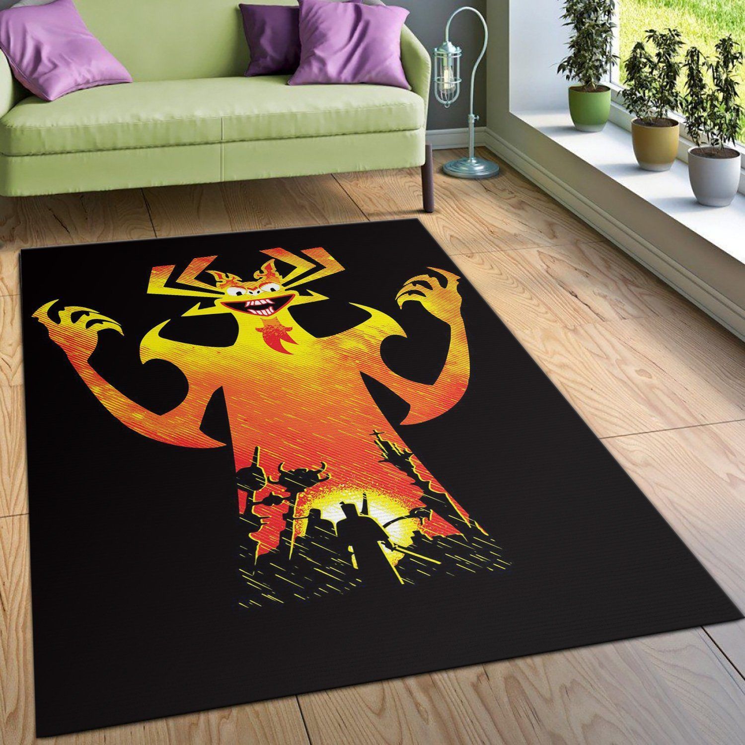 Inspired By The Cartoon Tv Show Samurai Jack I Hope Area Rug For Christmas, Bedroom, Family Gift US Decor - Indoor Outdoor Rugs