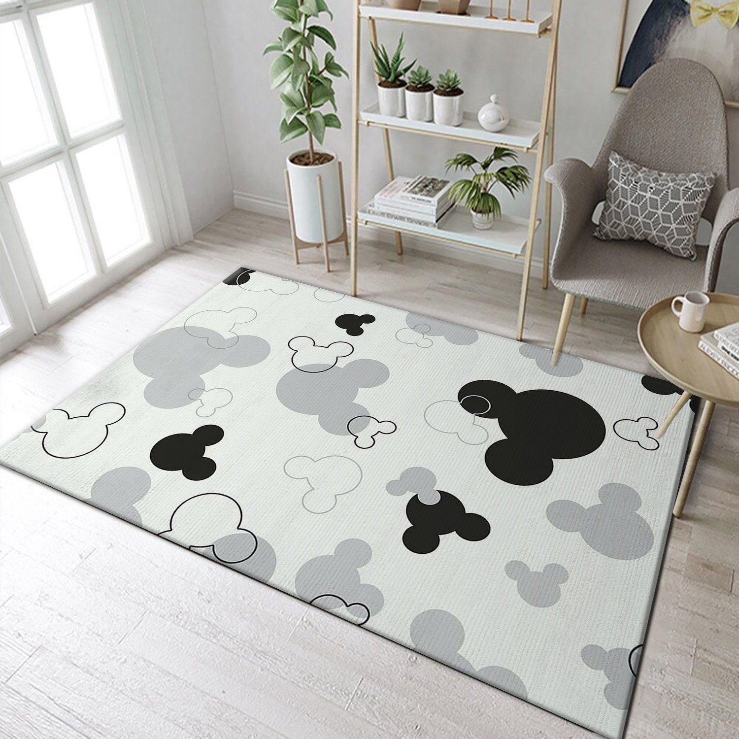 Best Mickey Ears Disney Area Rug, Living room and bedroom Rug, Family Gift US Decor - Indoor Outdoor Rugs