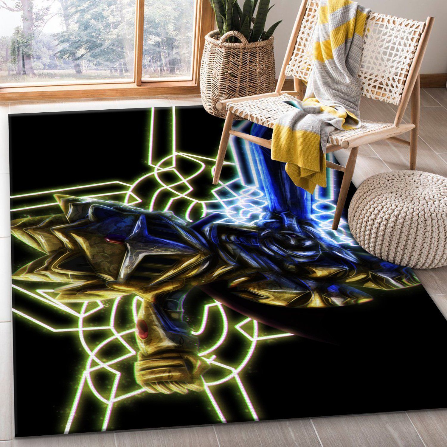 Sonic Knight Ver3 Area Rug For Christmas Bedroom Rug Christmas Gift US Decor - Indoor Outdoor Rugs