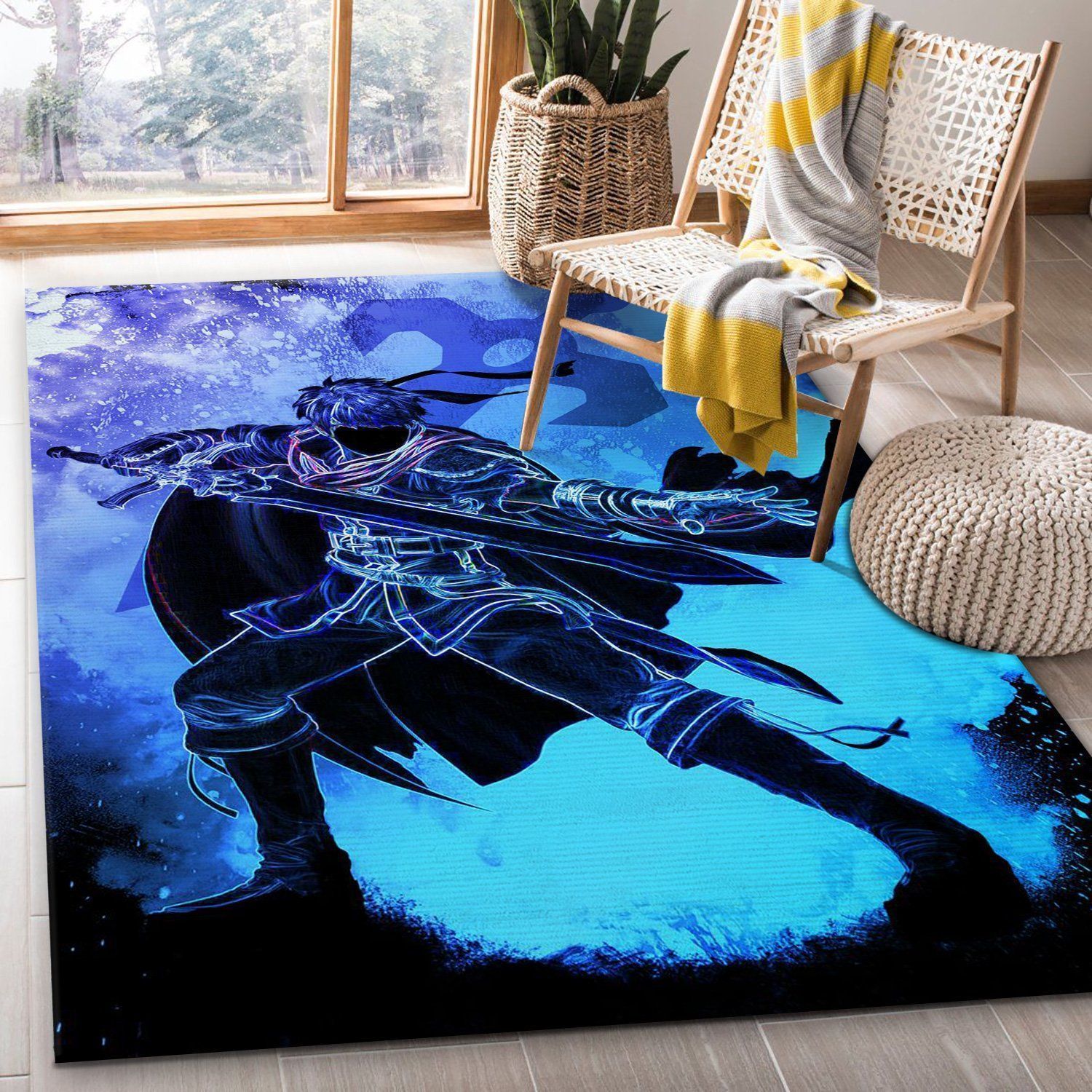 Soul Of The Sword Area Rug Carpet, Living Room Rug, Family Gift US Decor - Indoor Outdoor Rugs