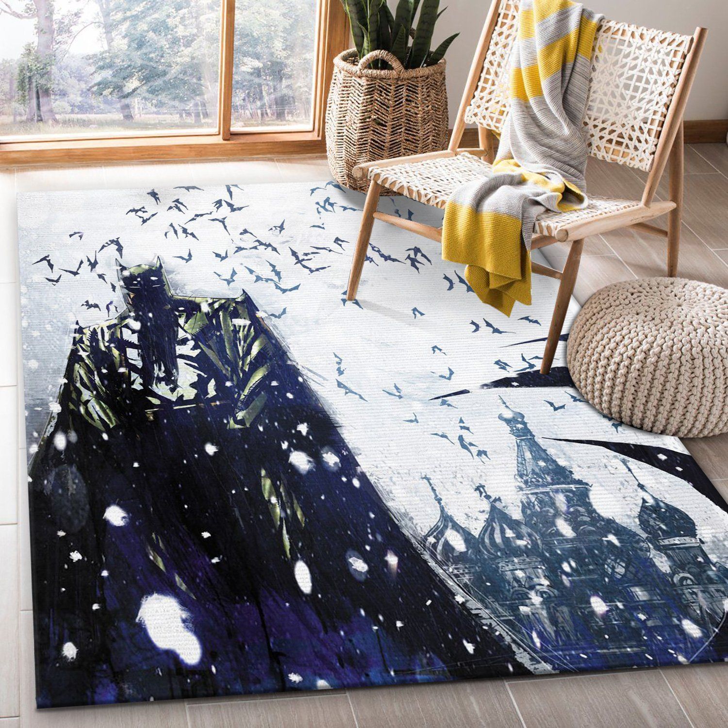 Bat Master Area Rug Carpet, Kitchen Rug, Family Gift US Decor - Indoor Outdoor Rugs