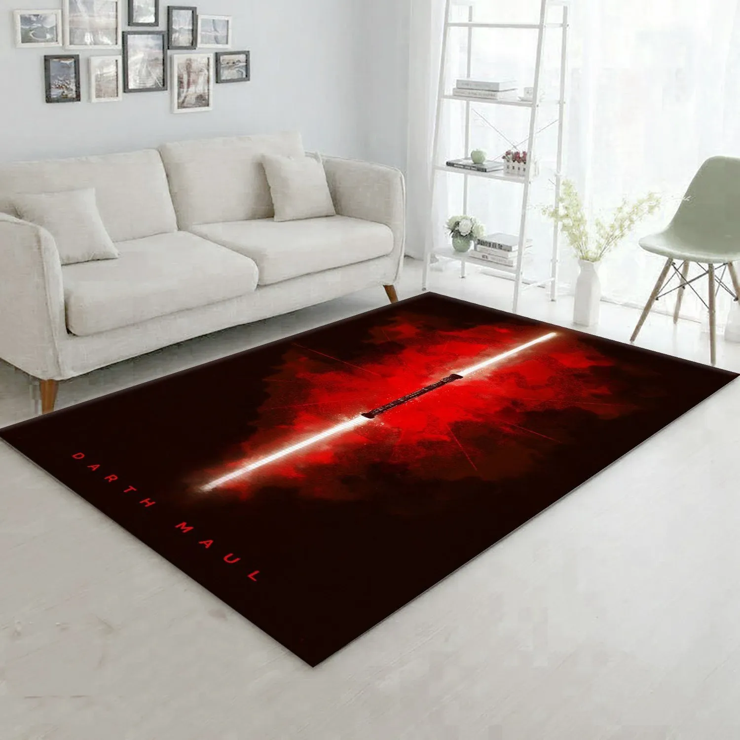 Darth Maul Rug Star Wars Lightsabers Rug Home US Decor - Indoor Outdoor Rugs